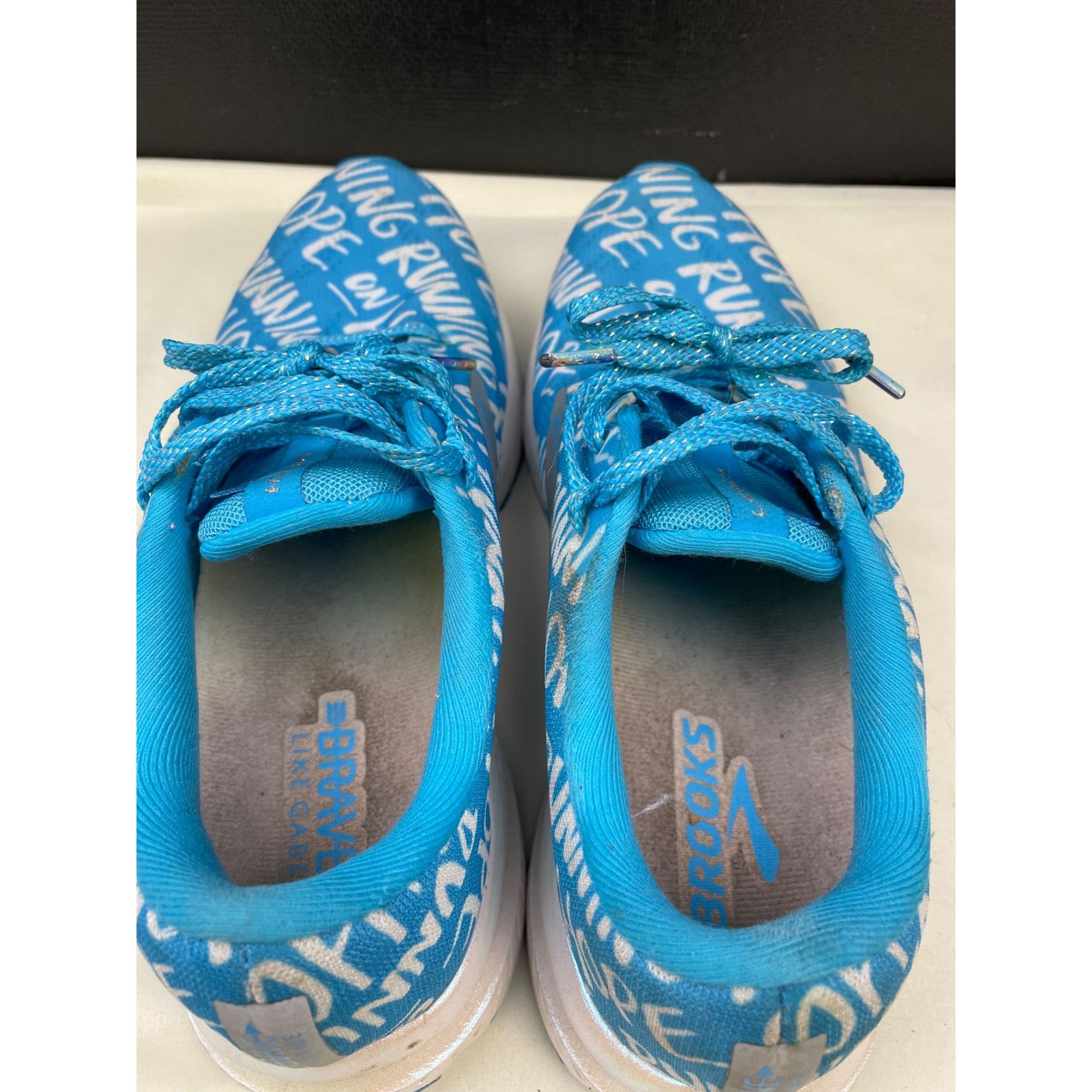 Brooks Brooks Launch 7 Women's Aqua Blue Runnung Shoes Sneakers SIz Size US 10 / IT 40 - 7 Thumbnail