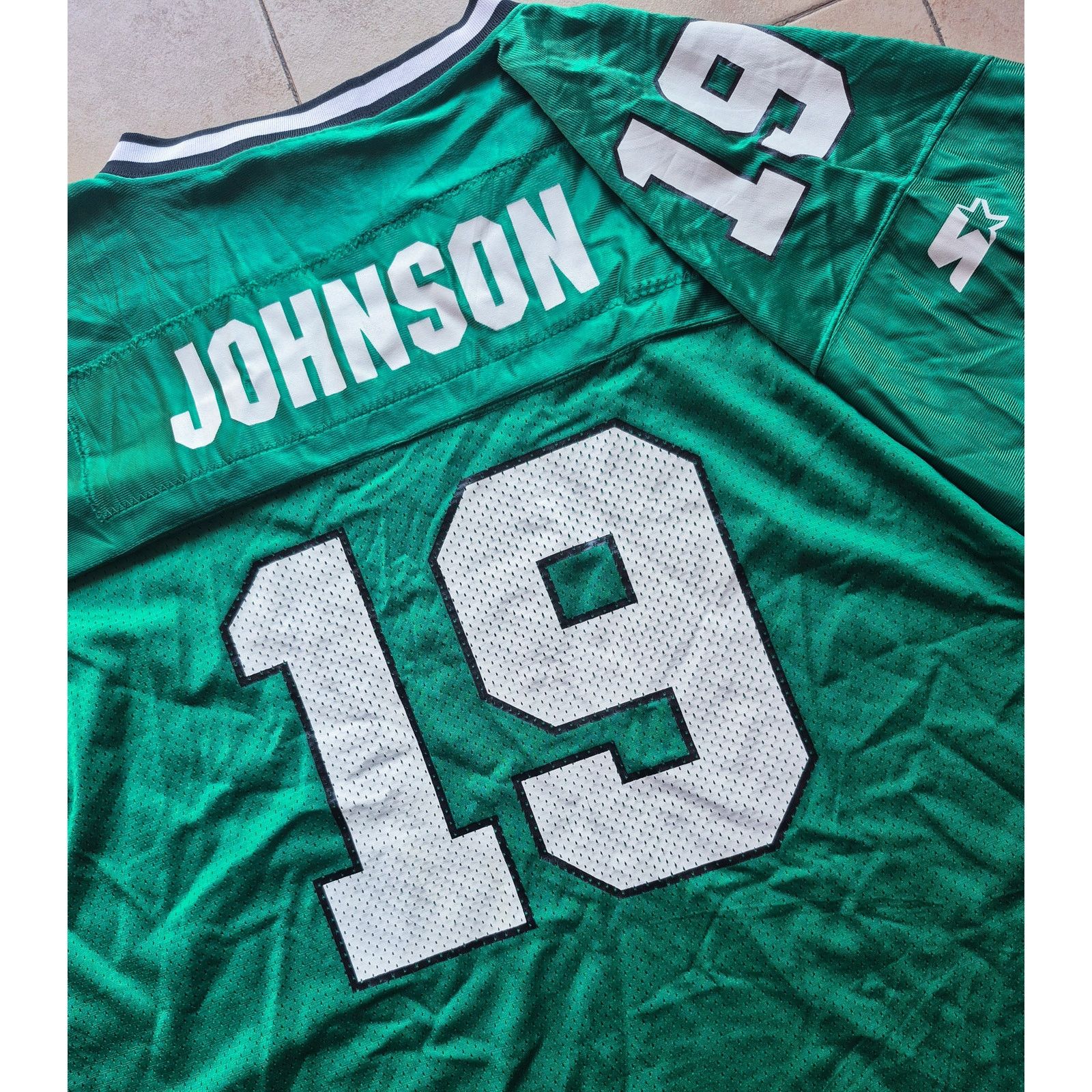 NFL × Starter Keyshawn JOHNSON #19 New York Jets jersey 54 kelly vintage Size US XXL / EU 58 / 5 - 1 Thumbnail