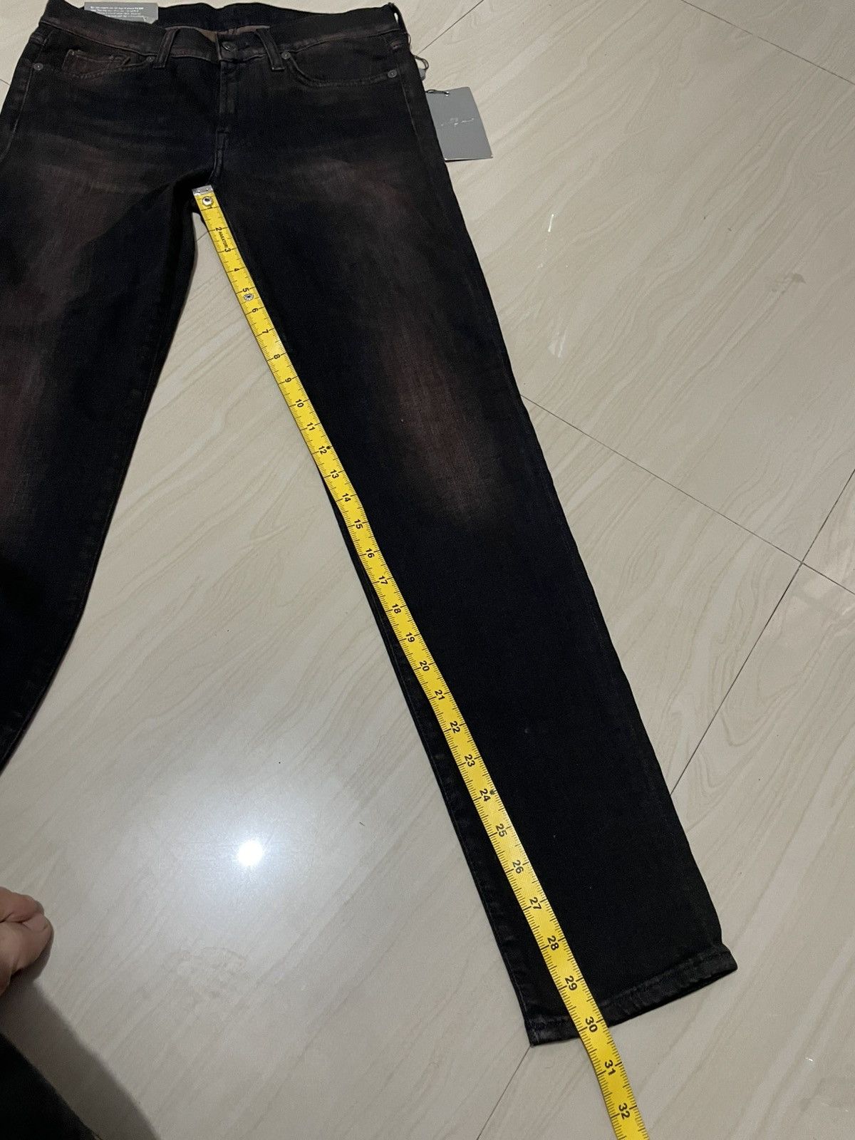 7 For All Mankind Faded 7 jeans Size 28" / US 6 / IT 42 - 6 Thumbnail