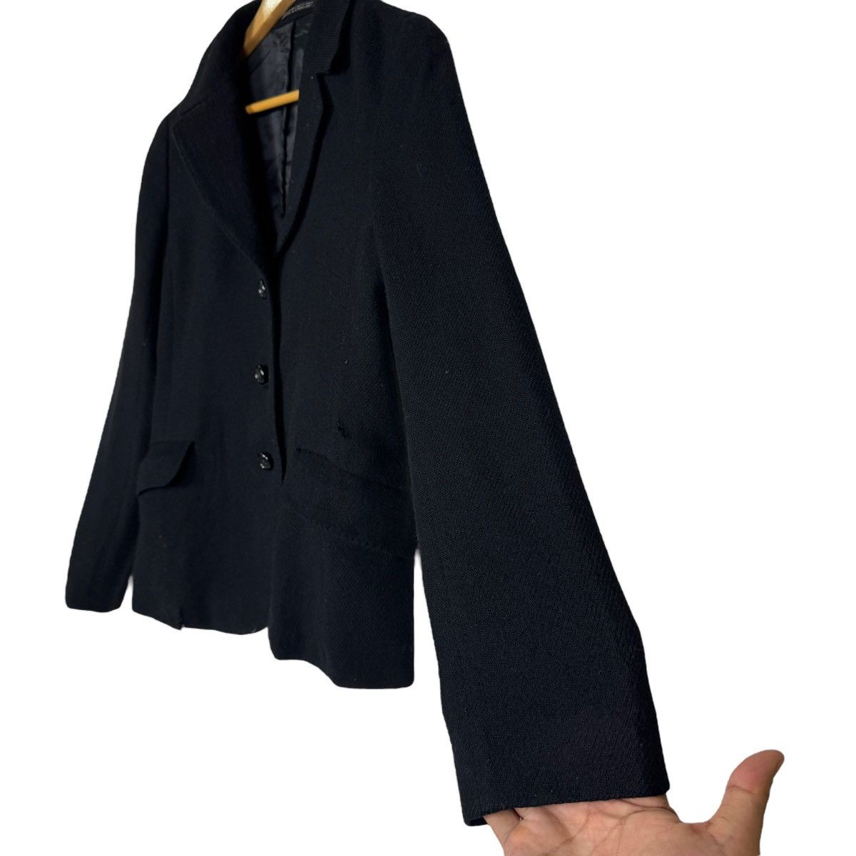 Yohji Yamamoto Inéd By Yohji Yamamoto Wool Blazer Size XS / US 0-2 / IT 36-38 - 12 Thumbnail