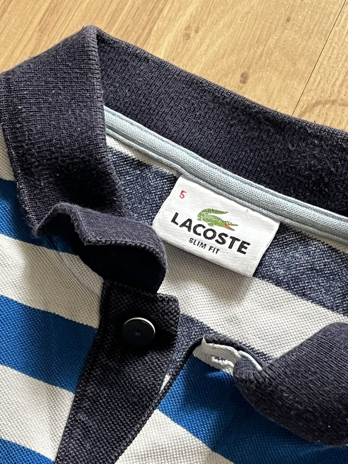 Lacoste Lacoste vintage striped polo t shirt y2k style old money 90s Size US L / EU 52-54 / 3 - 5 Thumbnail