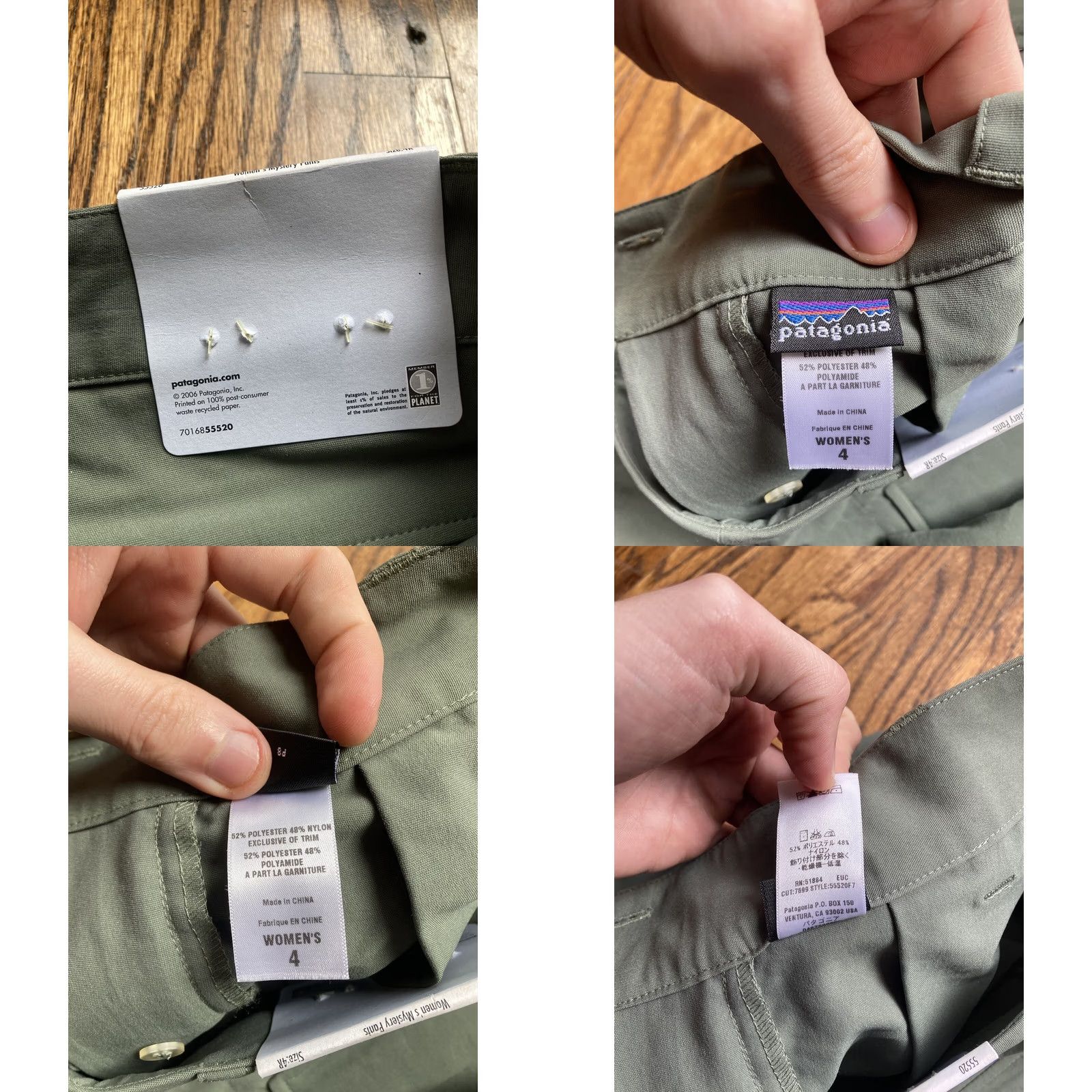 Patagonia Patagonia Pants Women’s Size 4 Olive Green Hiking Travel NWT Mystery MSRP 0 Size 27" / US 4 / IT 40 - 8 Thumbnail