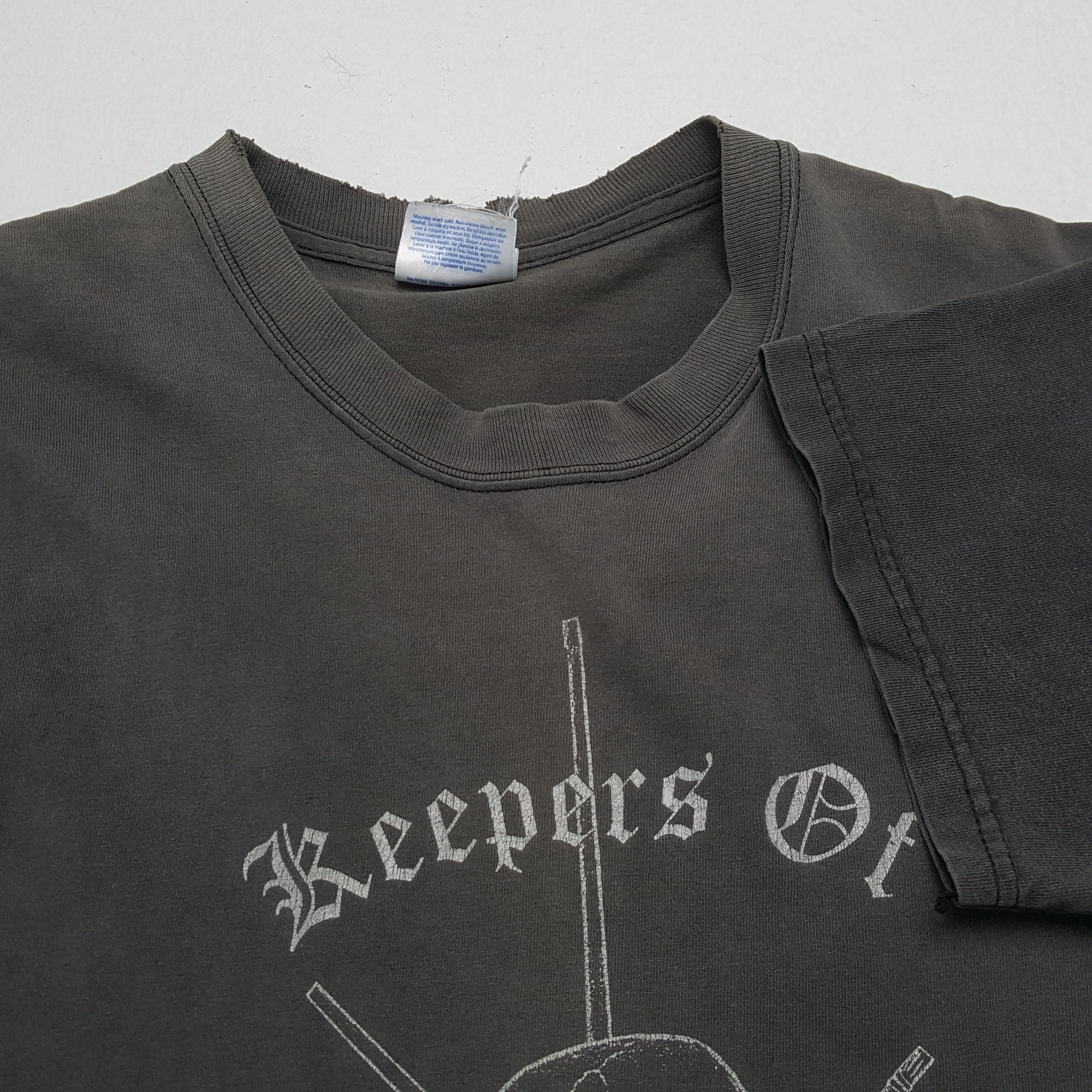 Vintage KEEPERS OF DESTRUCTION Distressed Tshirt Size US M / EU 48-50 / 2 - 6 Thumbnail