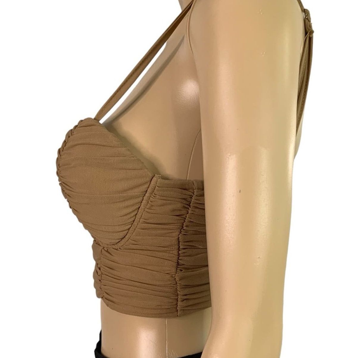 Melrose Melrose With Love Women's Medium Ruched Corset Adjustable Size ONE SIZE - 6 Thumbnail