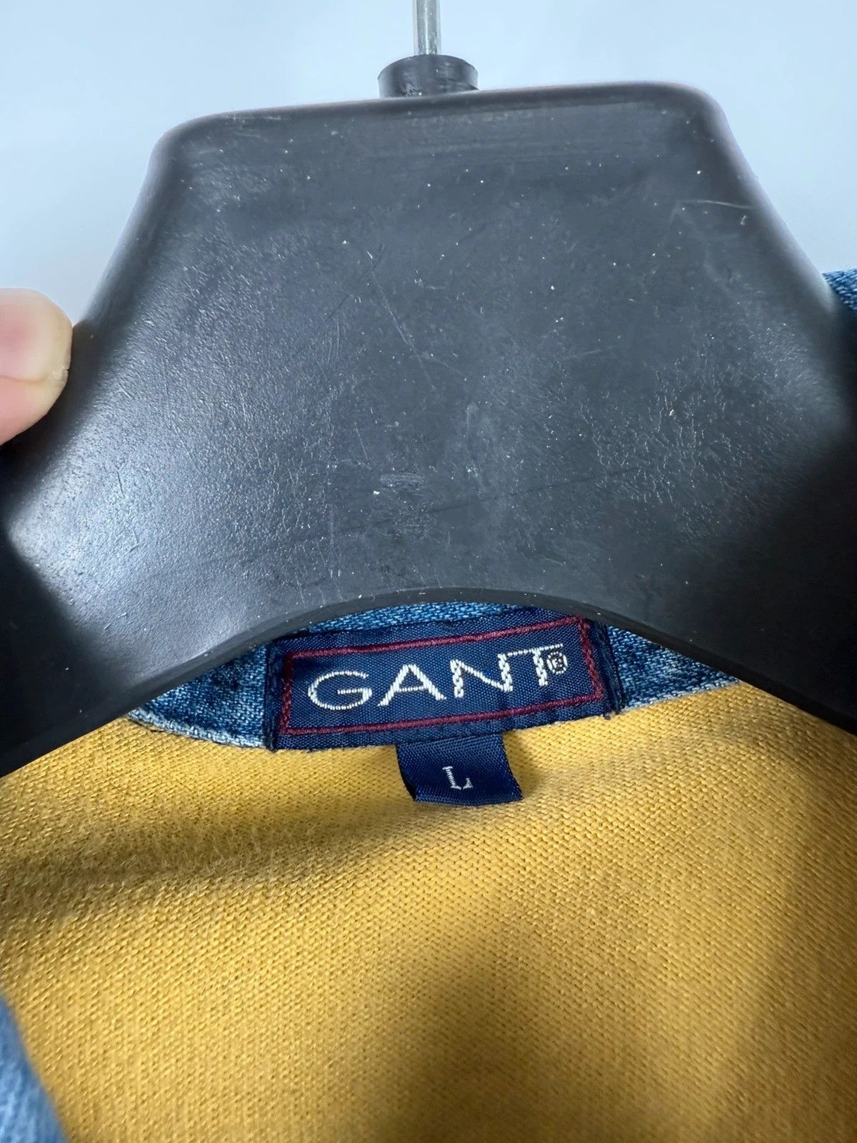 Gant Gant USA Vintage Rugby Longsleeve Collared size L Size US L / EU 52-54 / 3 - 6 Thumbnail