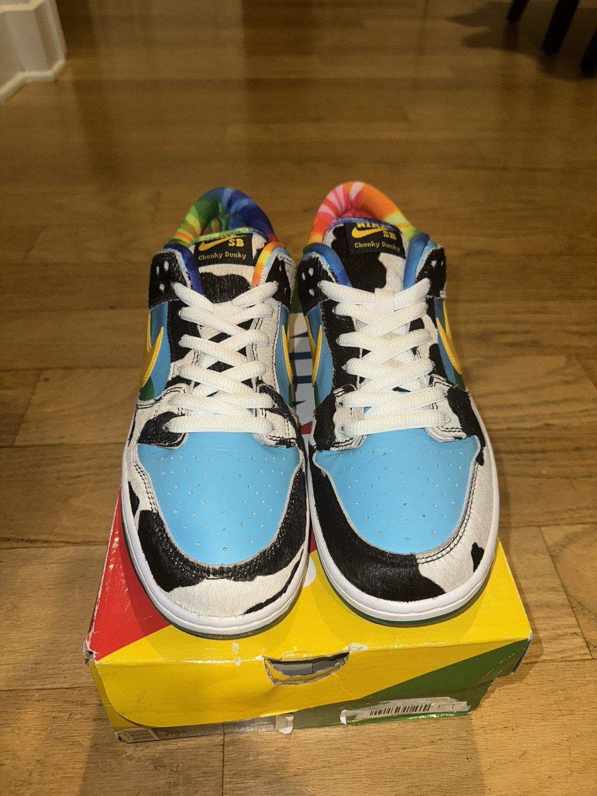 Nike BEN & JERRY'S X DUNK LOW SB 'CHUNKY DUNKY' Size US 9 / EU 42 - 4 Thumbnail