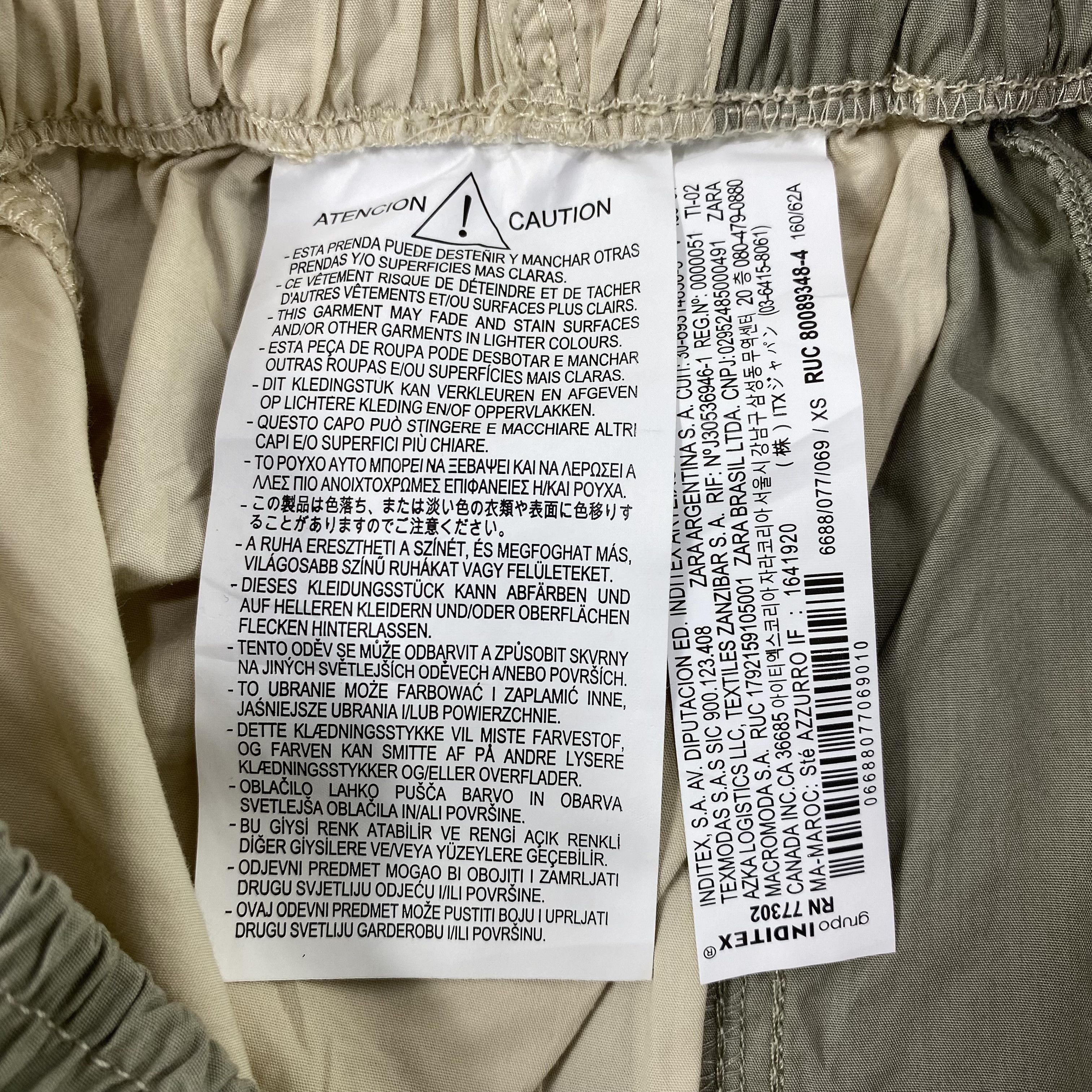 Zara ZARA CARGO PANTS - C017 Size US 26 / EU 42 - 10 Thumbnail