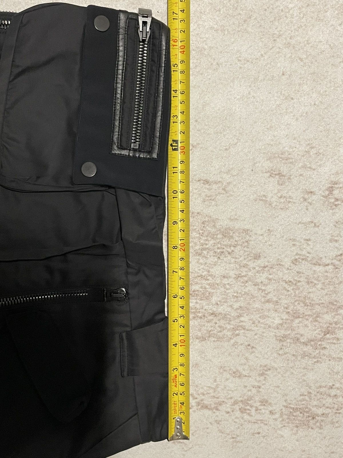 Balenciaga SS16 Tapered Leather-Satin Cargo Pants Size US 33 - 11 Thumbnail