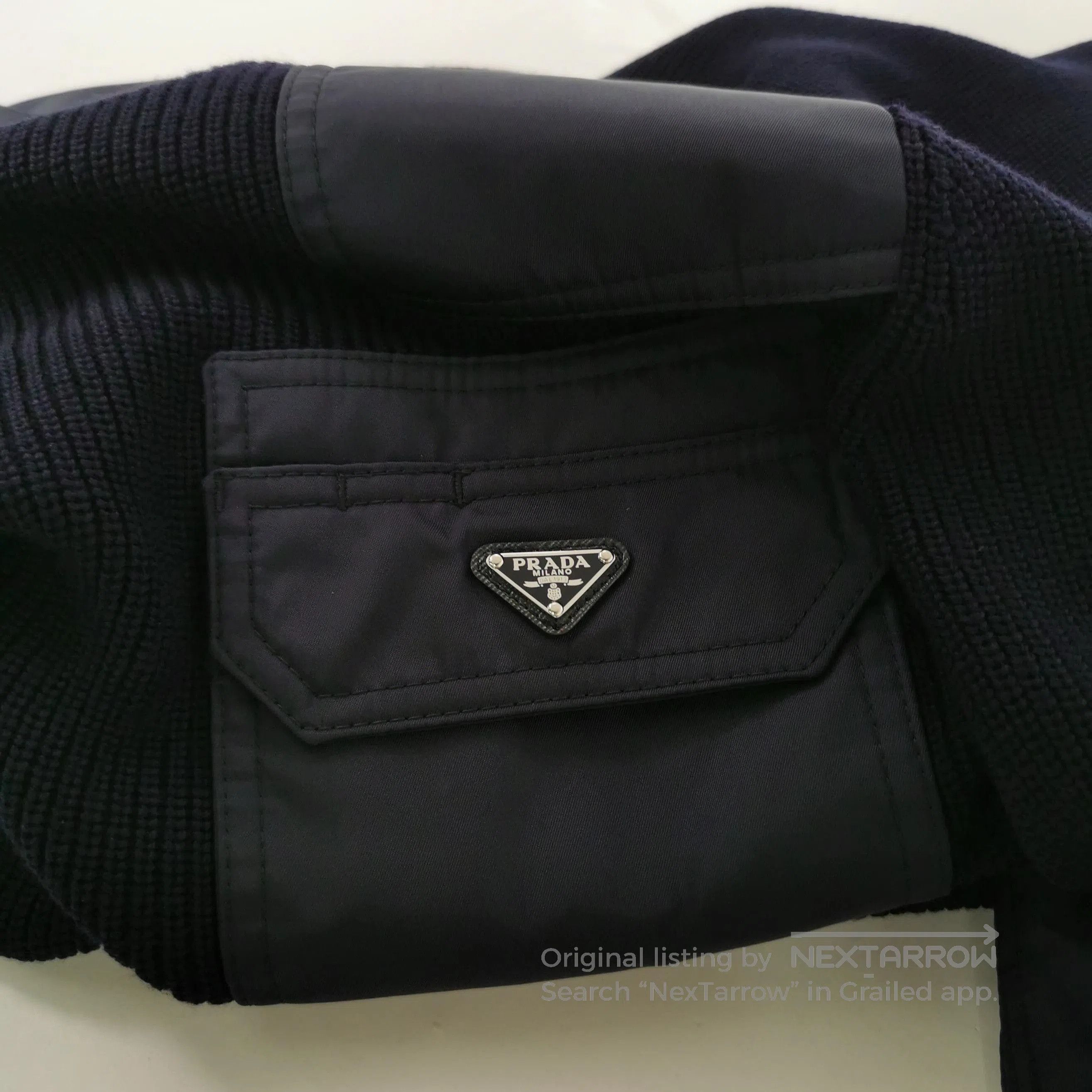 Prada Prada Wool Crewneck Long Sleeve Dress . Size S / US 4 / IT 40 - 3 Thumbnail