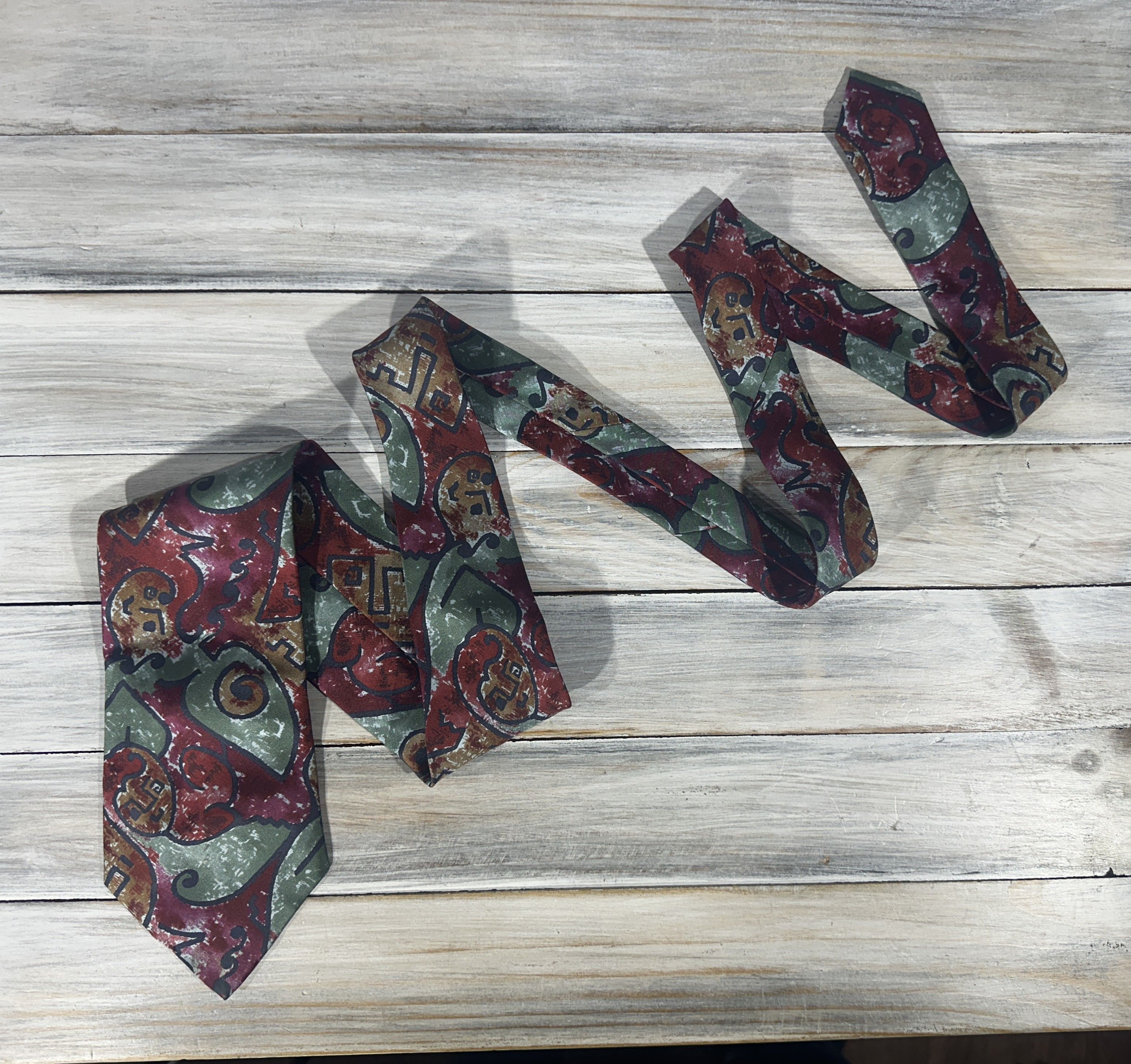 Pierre Cardin PIERRE CARDIN Paris Silk Tie Made In Great Britain Paisley Size ONE SIZE - 7 Thumbnail