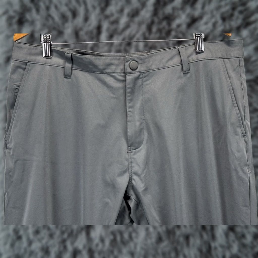 Rhone Rhone Commuter Pants Men 38x29 Gray Stretch Performance City Chino Mens Size US 38 / EU 54 - 1 Thumbnail