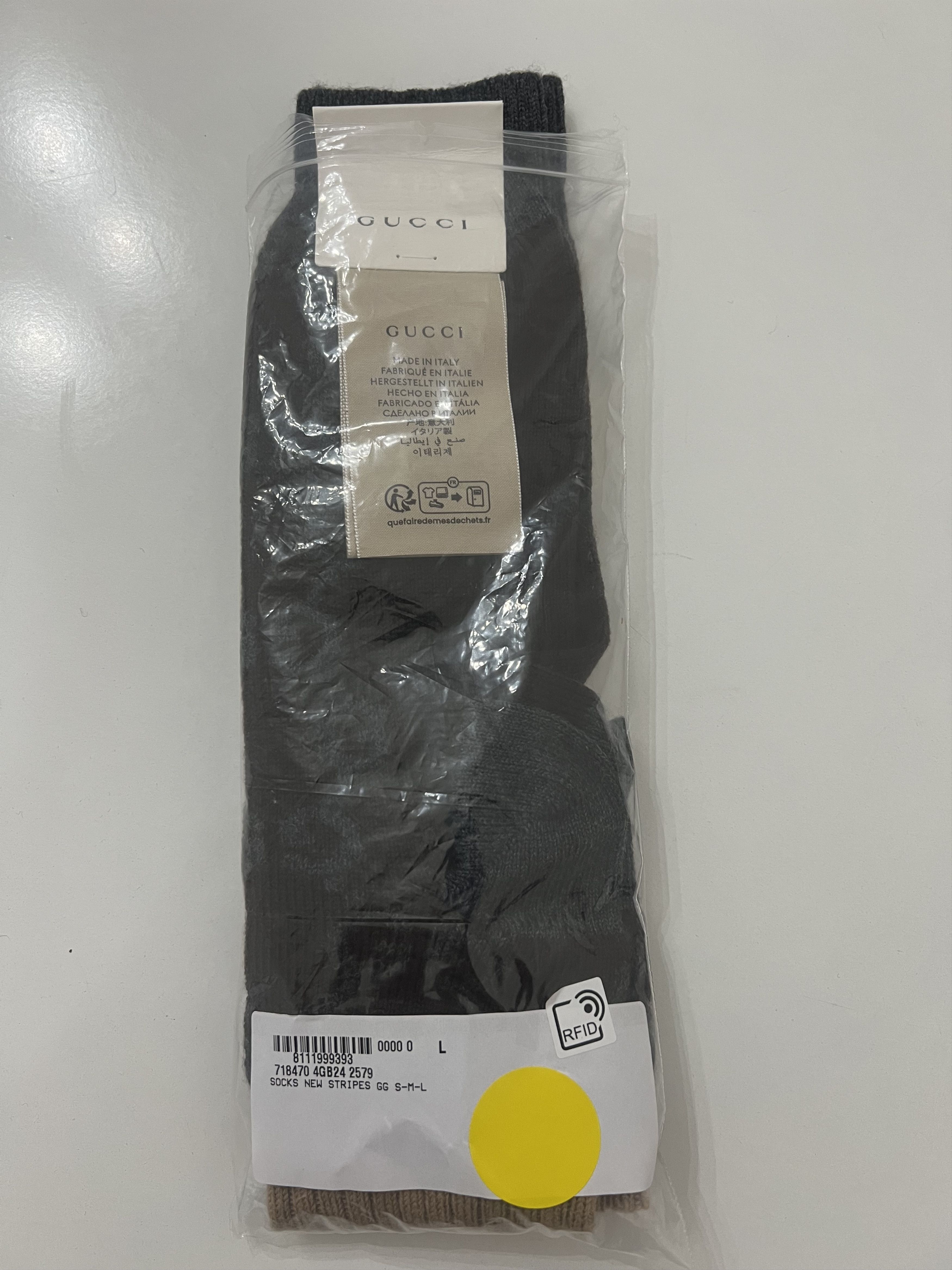 Gucci GUCCI SOCKS 81% WOOL SIZE -L- BRAND NEW WITH TAG Size ONE SIZE - 9 Thumbnail