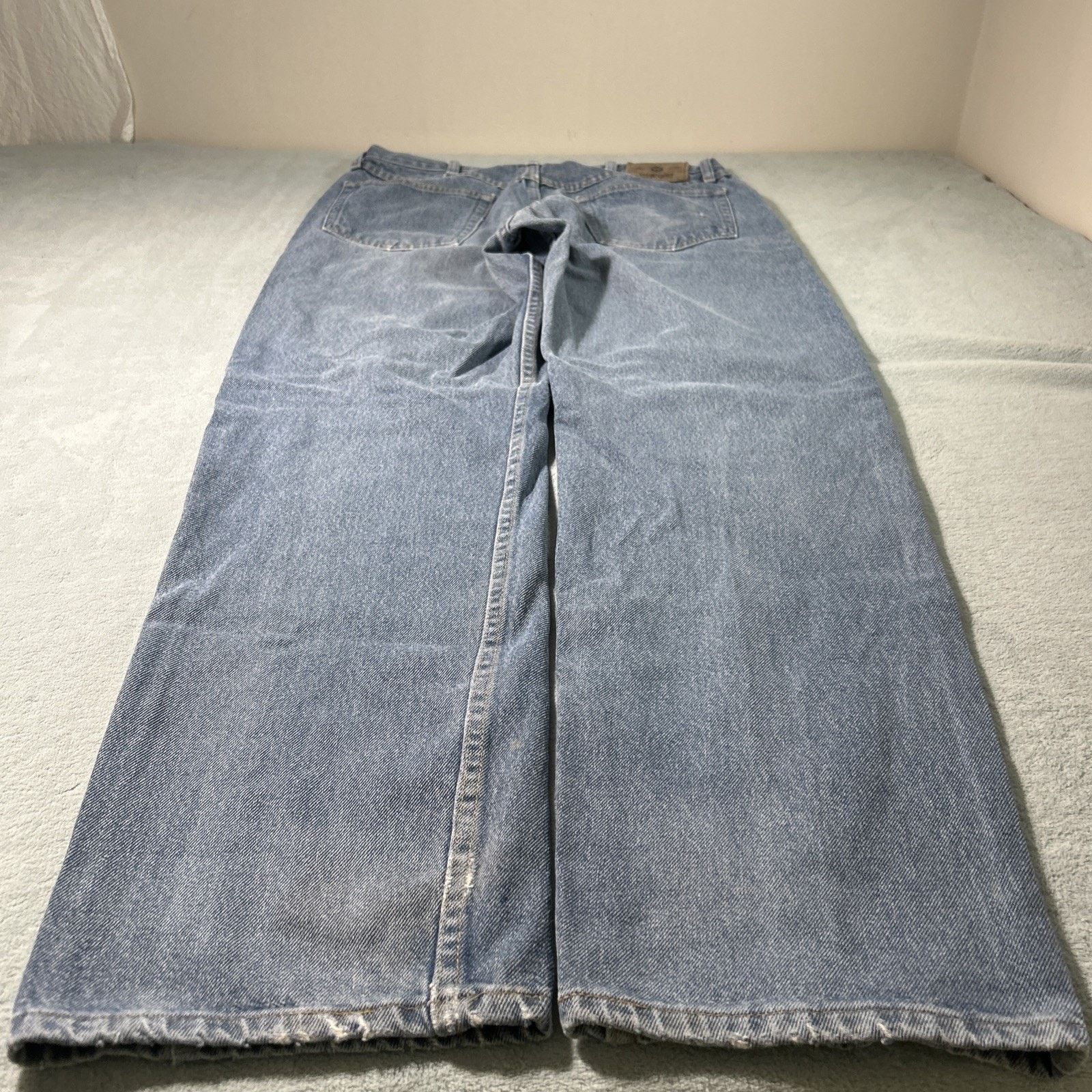 Wrangler Wrangler Loose Straight Jeans Mens 34x34 Wide Relaxed Worker Size US 34 / EU 50 - 1 Thumbnail