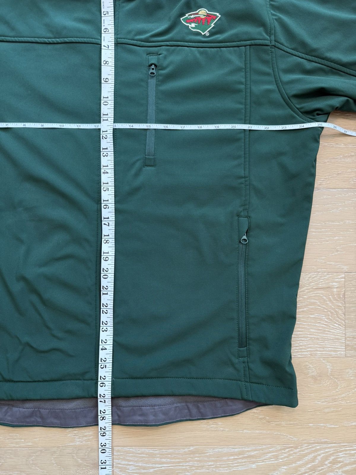 NHL Vintage Lee Sport Minnesota Wild Zip Up Jacket Size US L / EU 52-54 / 3 - 6 Thumbnail