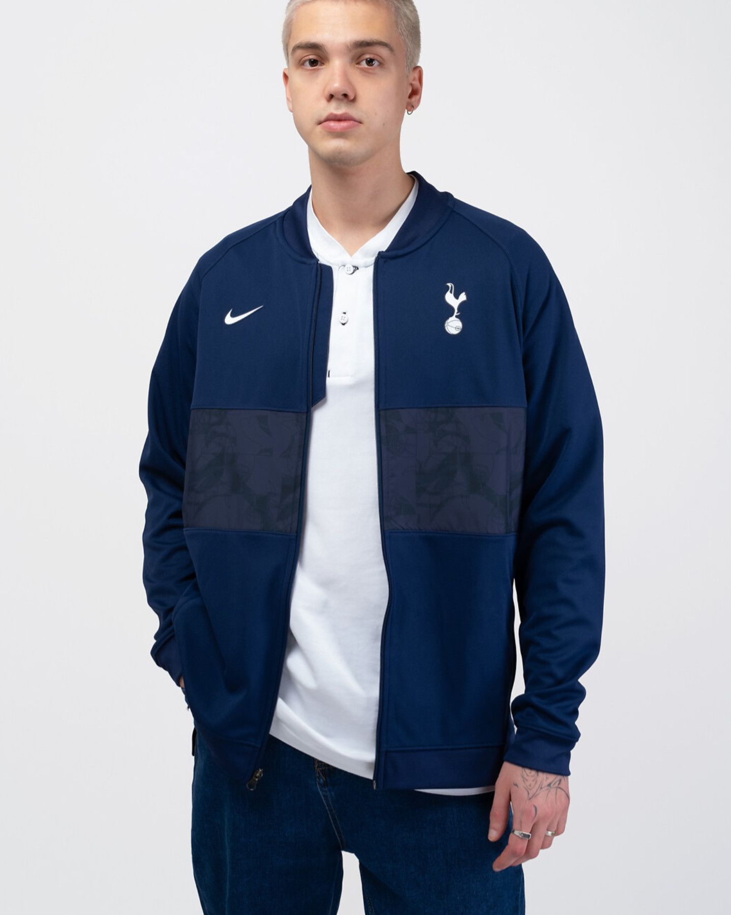 Nike Nike Tottenham Hotspur Full Zip Track Light Jacket Size US M / EU 48-50 / 2 - 2 Thumbnail