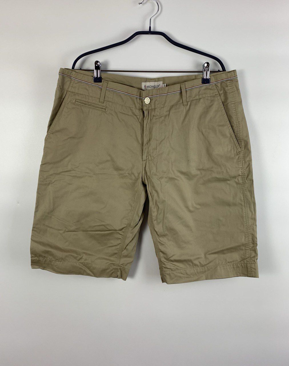 Moncler Monkler shorts grey 54 Size US 38 / EU 54 - 1 Thumbnail