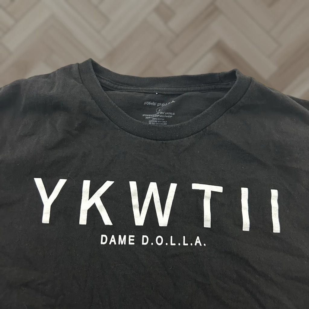 Vintage Dame D.O.L.L.A Short Sleeve T Shirt Men's Large Black Mens L Shirt Dame Dolla Size US L / EU 52-54 / 3 - 1 Thumbnail