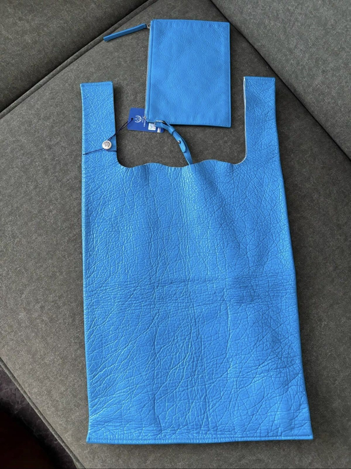 Balenciaga Leather tote EU Shopper Size ONE SIZE - 2 Thumbnail