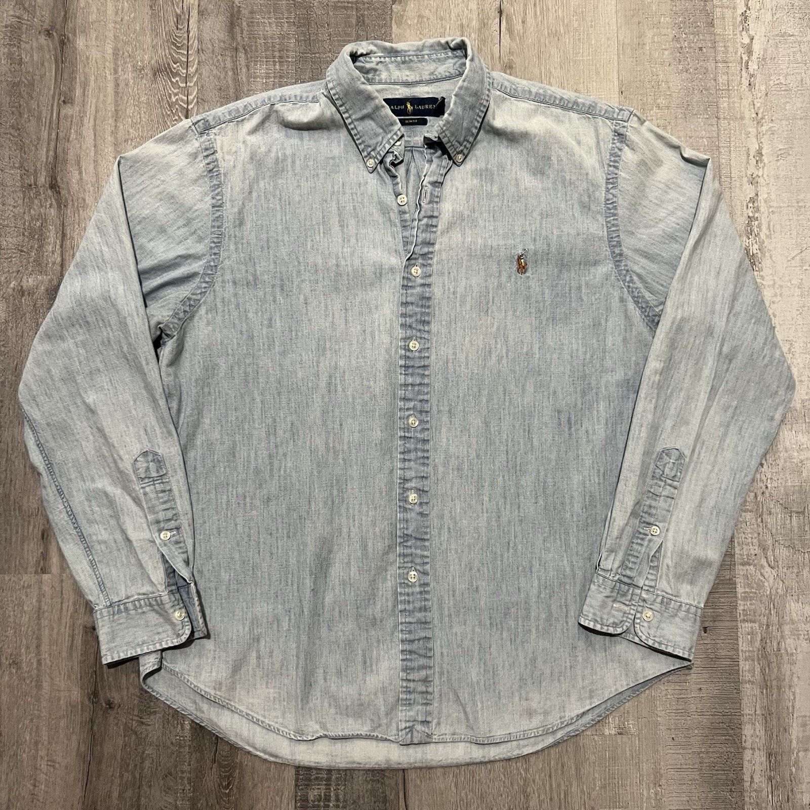 Ralph Lauren  Vintage Ralph Lauren Slim Fit Non Iron Button Down Dress  Shirt | Grailed