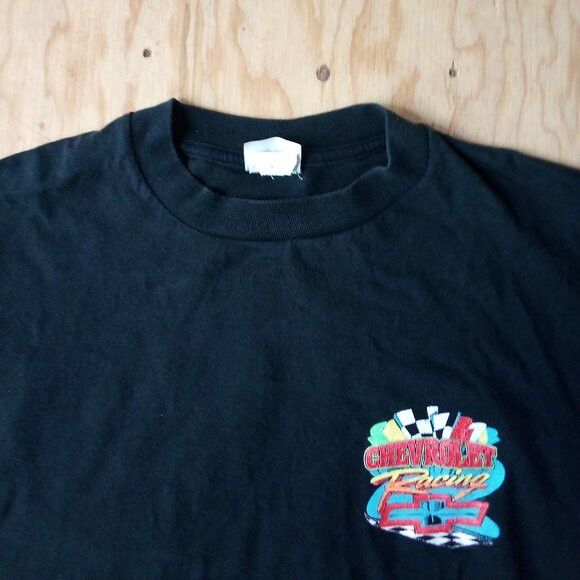 Chevrolet × Vintage Vintage 90s Chevrolet Racing Chevy Neon T-Shirt Size US XL / EU 56 / 4 - 3 Thumbnail
