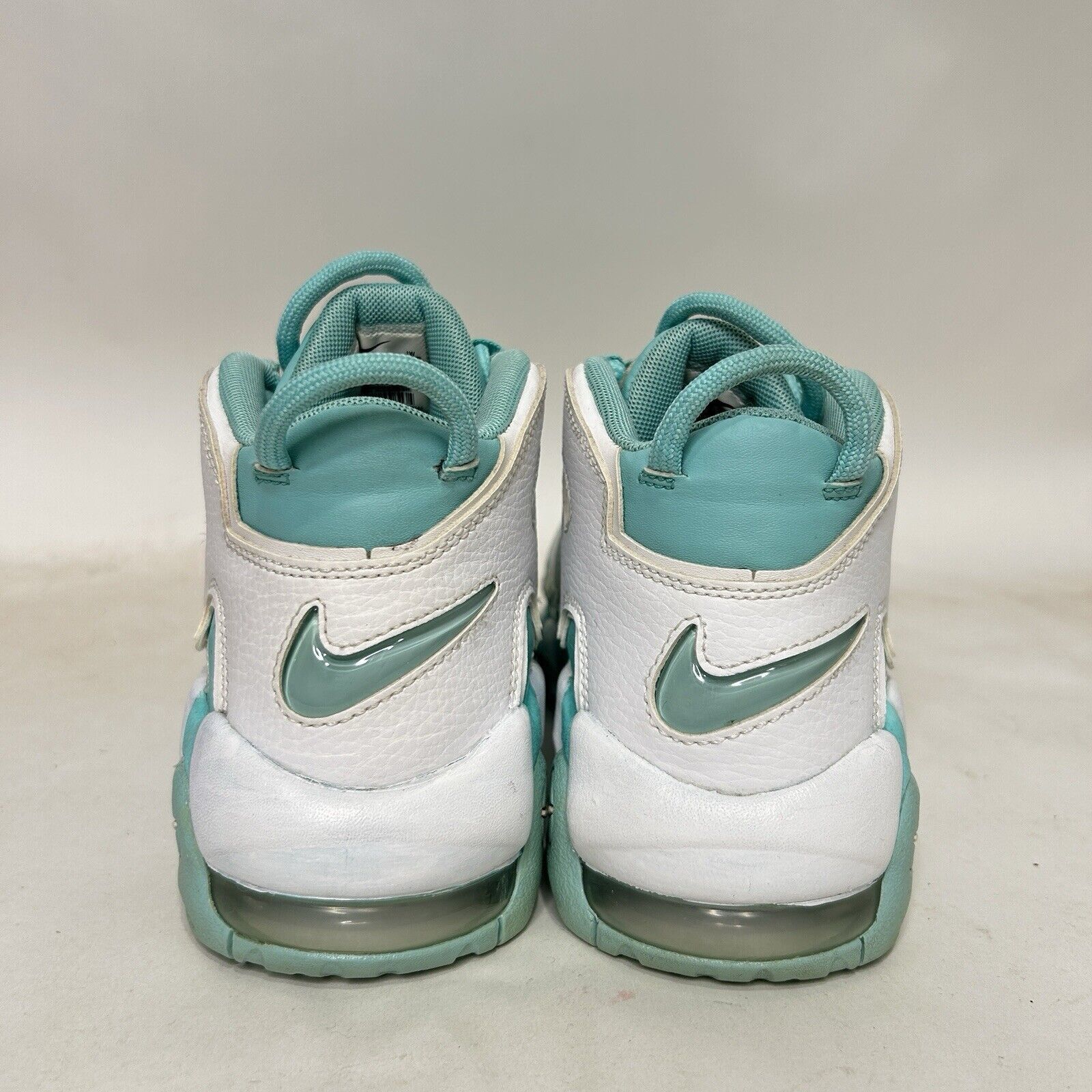 Nike Nike Air More Uptempo GS “Island Green White” Size US 6.5 / IT 36.5 - 5 Thumbnail