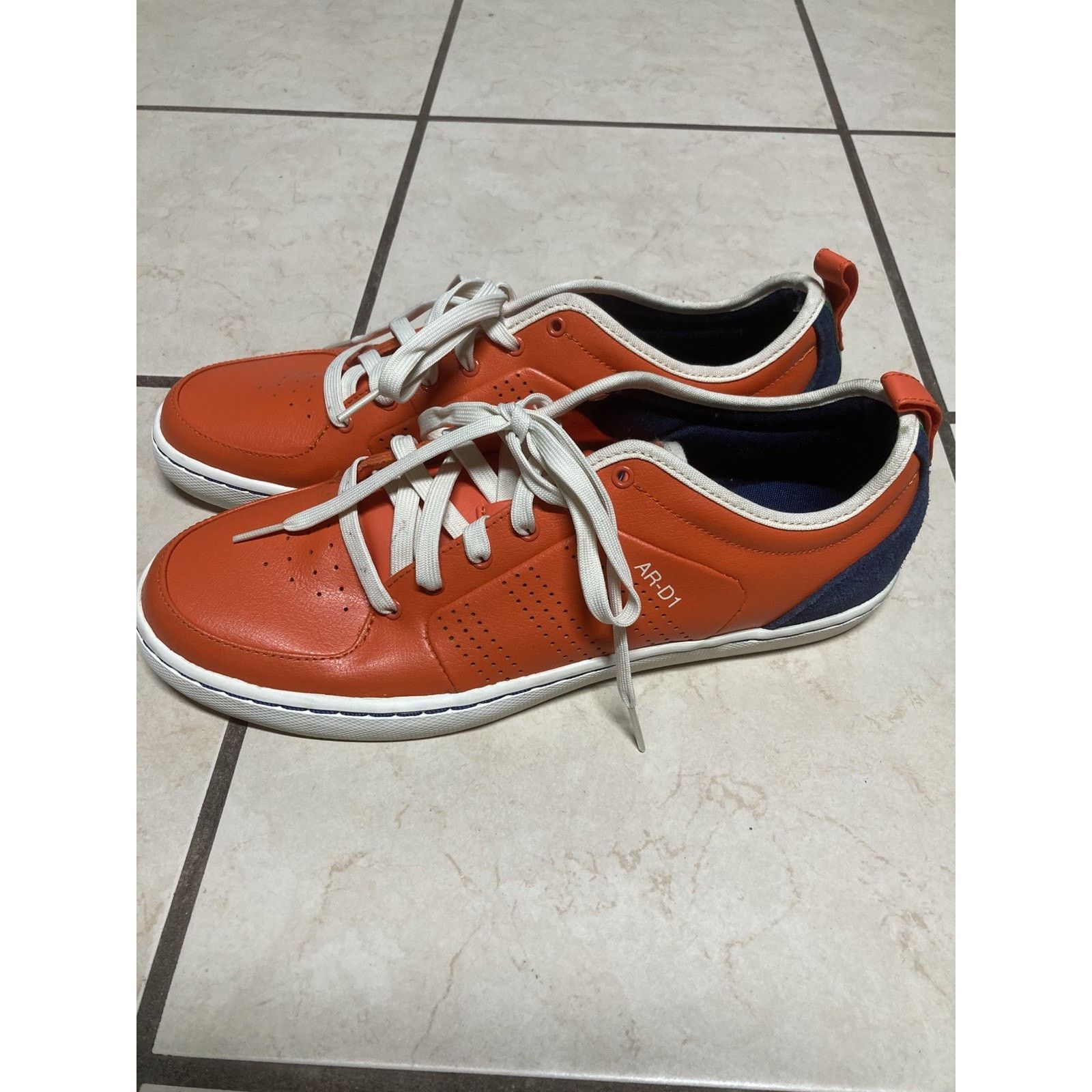 Adidas Adidas AR-D1 Low Vintage Orange/Navy Suede - SZ 11 Size US 11 / EU 44 - 5 Thumbnail