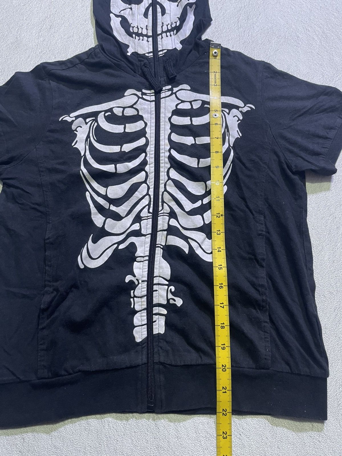 If Six Was Nine Y2K ECOLIER IFSIXWASNINE SKULL FULL ZIPER STYLE SHORT SLEEVE Size US M / EU 48-50 / 2 - 7 Thumbnail