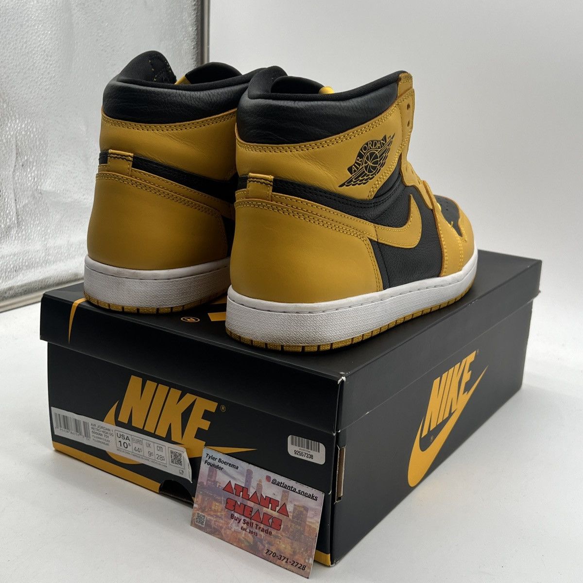 Nike Air Jordan 1 high pollen Size US 10.5 / EU 43-44 - 5 Thumbnail