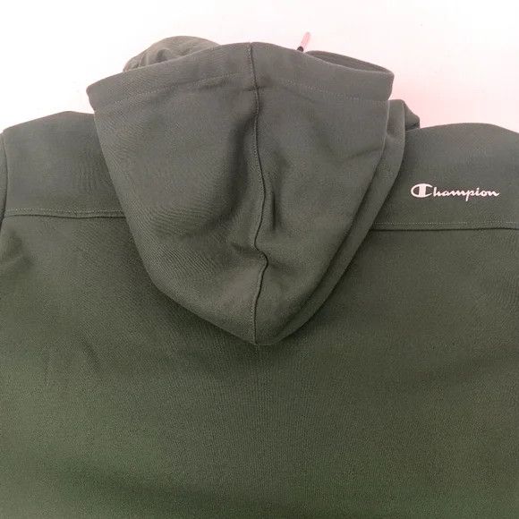 Champion Champion Men's Super Fleece Hoodie w/ Face Mask - Green - Sm Size US S / EU 44-46 / 1 - 11 Thumbnail