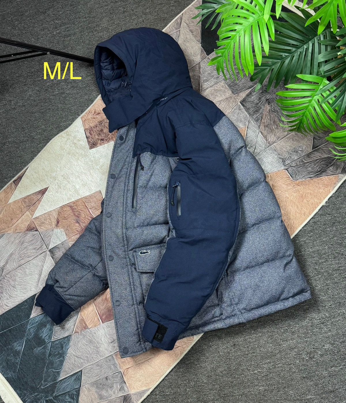 Lacoste Lacoste Down Jacket Puffer Luxury Size Size US L / EU 52-54 / 3 - 1 Thumbnail