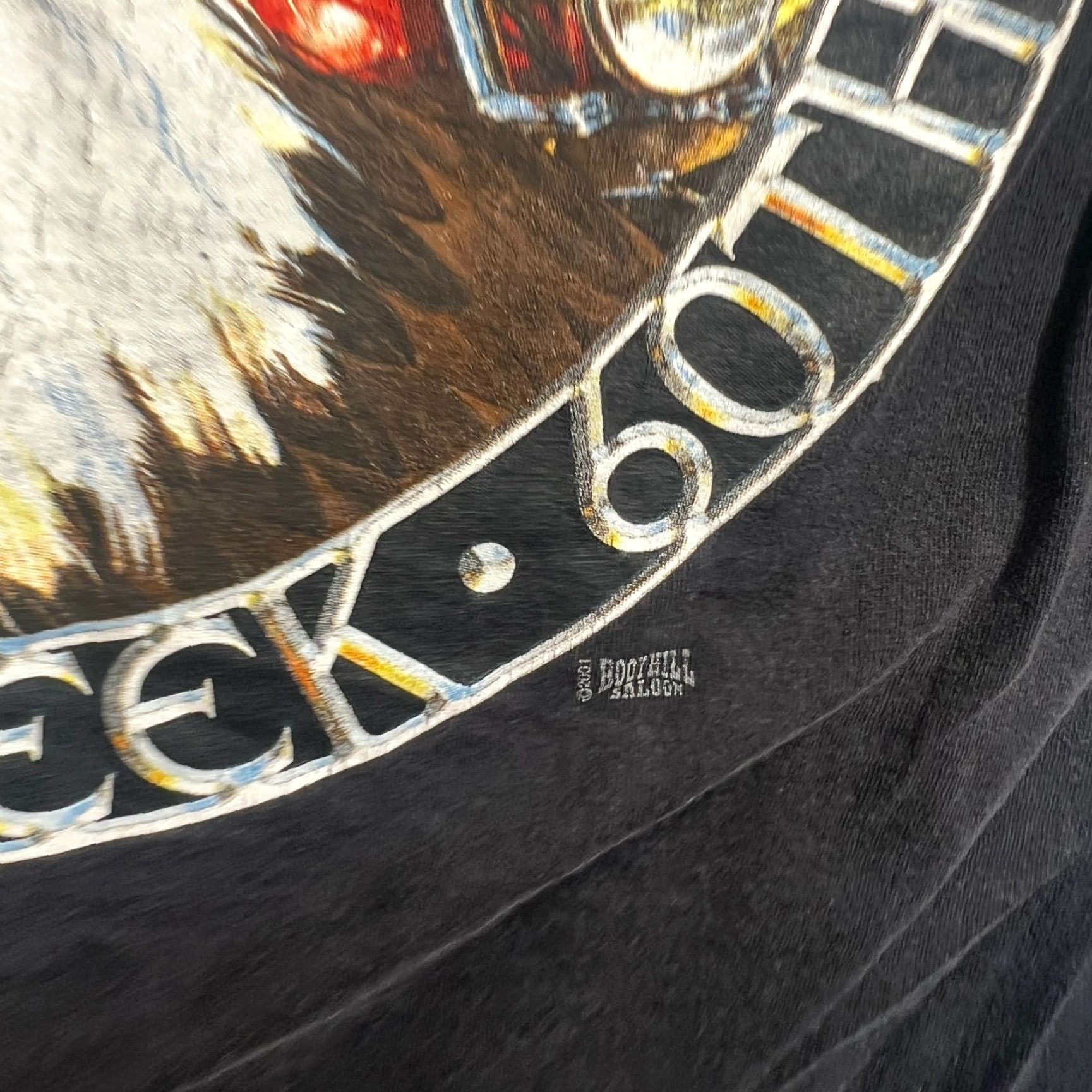 Vintage VINTAGE Murina Biker T-Shirt Men Medium Gray 2000s Motorcycle Eagle USA Saloon Size US M / EU 48-50 / 2 - 5 Thumbnail