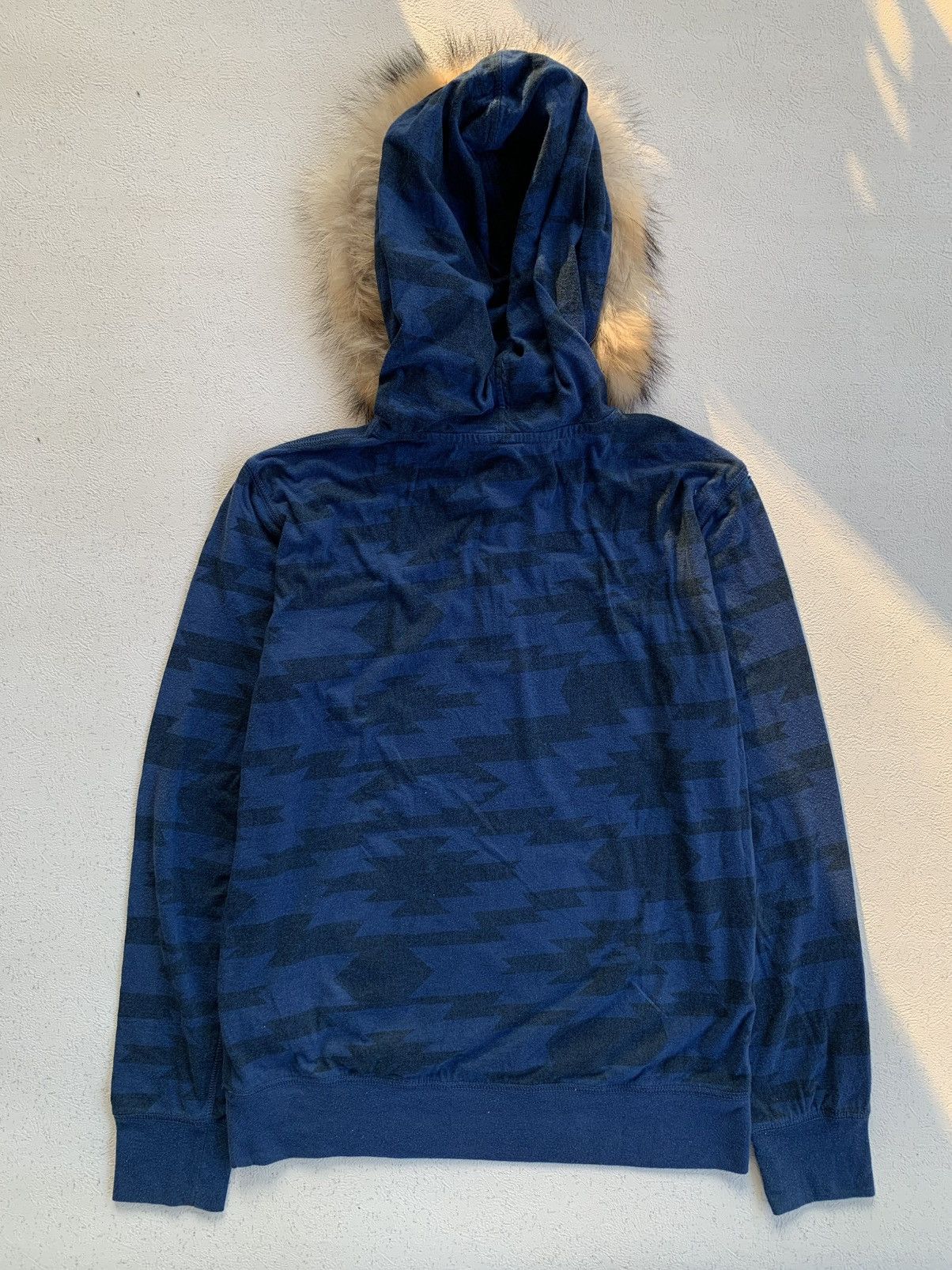 Japanese Brand American Eagle Fur Hoodie Ifsixwasnine lgb style Size US S / EU 44-46 / 1 - 11 Thumbnail