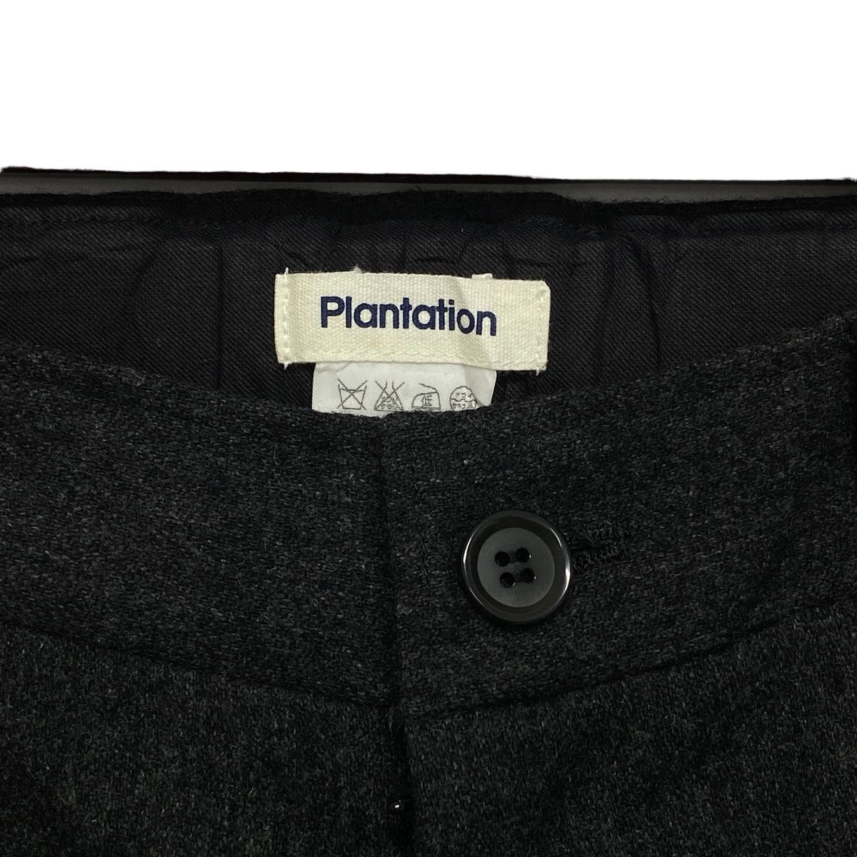Issey Miyake Plantation Issey Miyake Wool Blend Wide Leg Cropped Pants Size 28" / US 6 / IT 42 - 9 Thumbnail