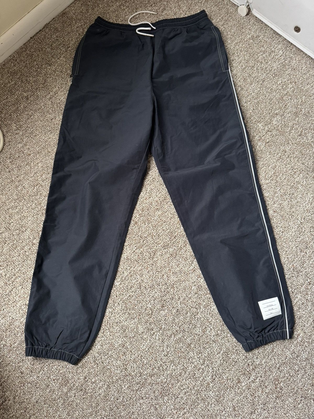 Thom Browne THOM BROWNE RIPSTOP TRACK PANT Size US 34 / EU 50 - 2 Thumbnail