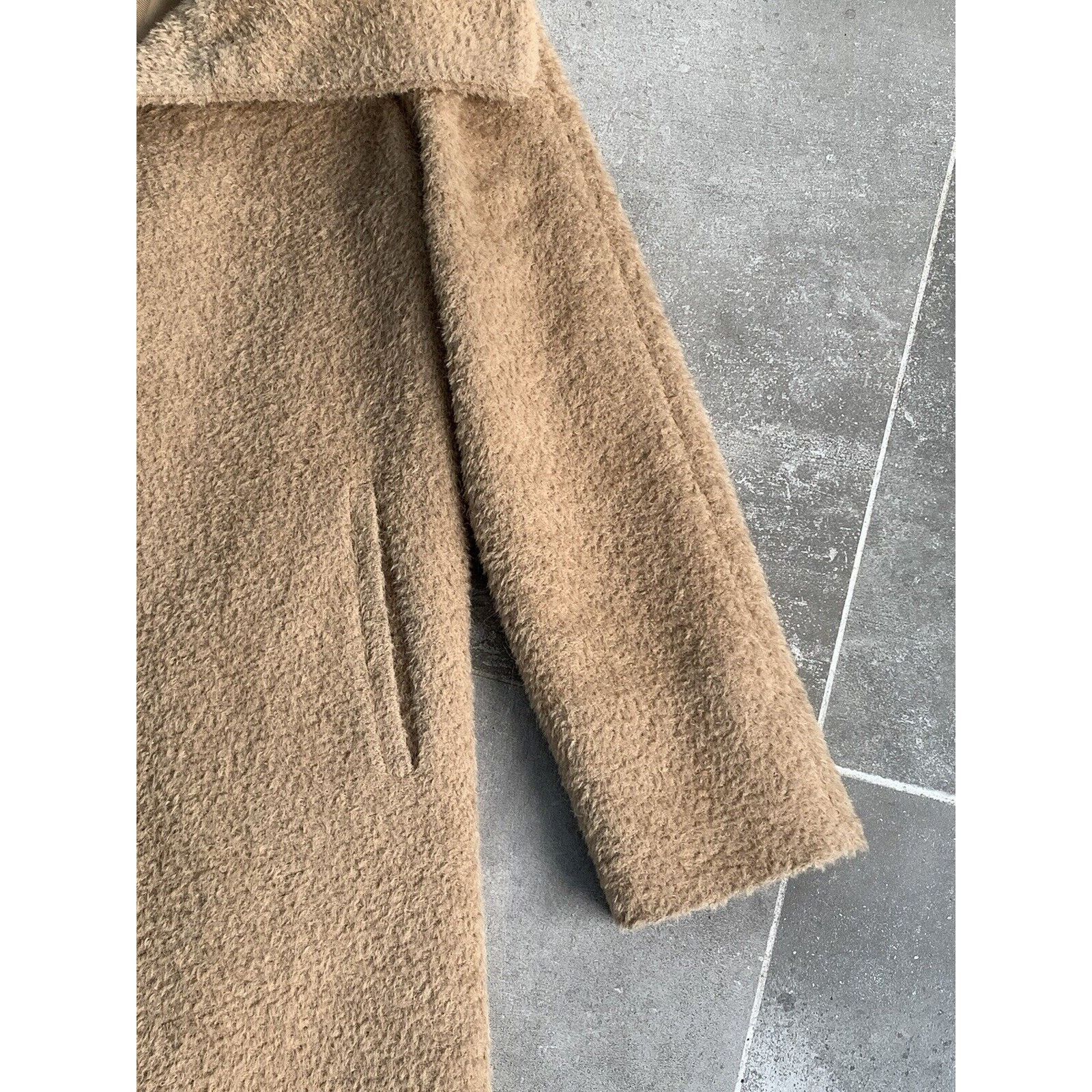 Max Mara Women's MAX MARA TEDDY ALPACA Trench Coat Jacket UK 14 US 12 Size XL / US 12-14 / IT 48-50 - 12 Thumbnail