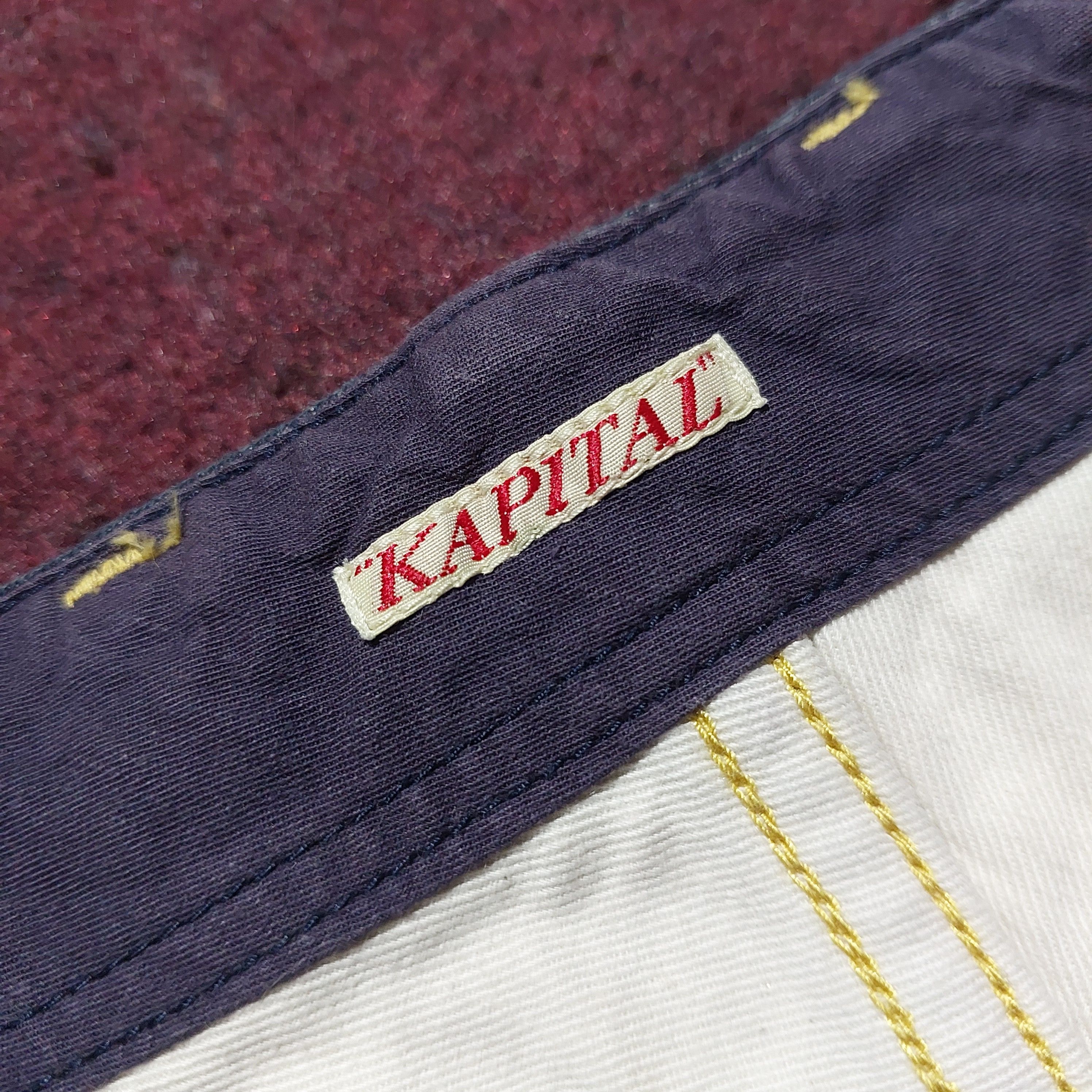 Kapital Kapital polca Clown button down denim pants Size US 32 / EU 48 - 11 Thumbnail