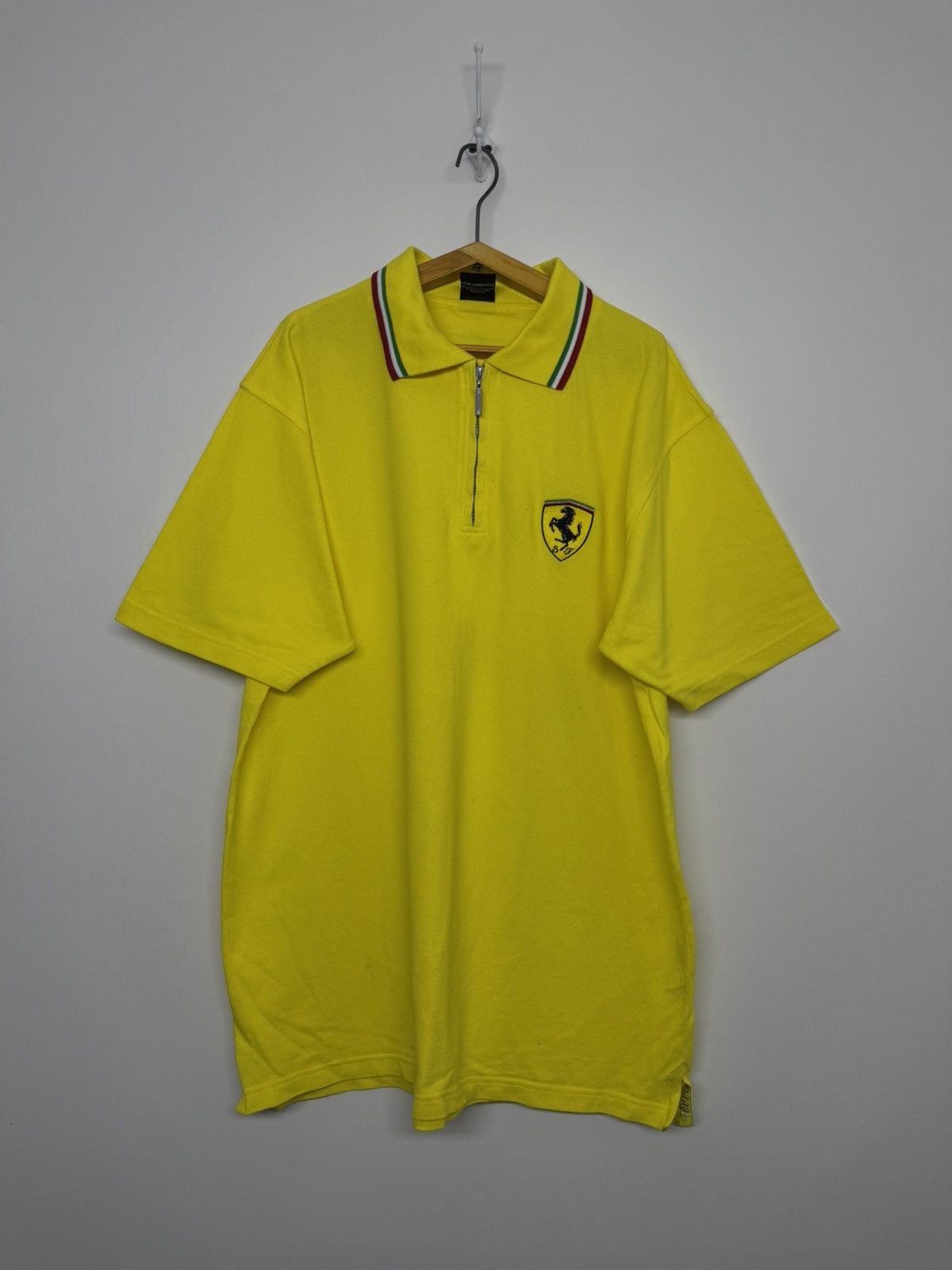 Ferrari Vintage Y2k Ferrari zip polo official licensed product 1999 Size US L / EU 52-54 / 3 - 2 Thumbnail