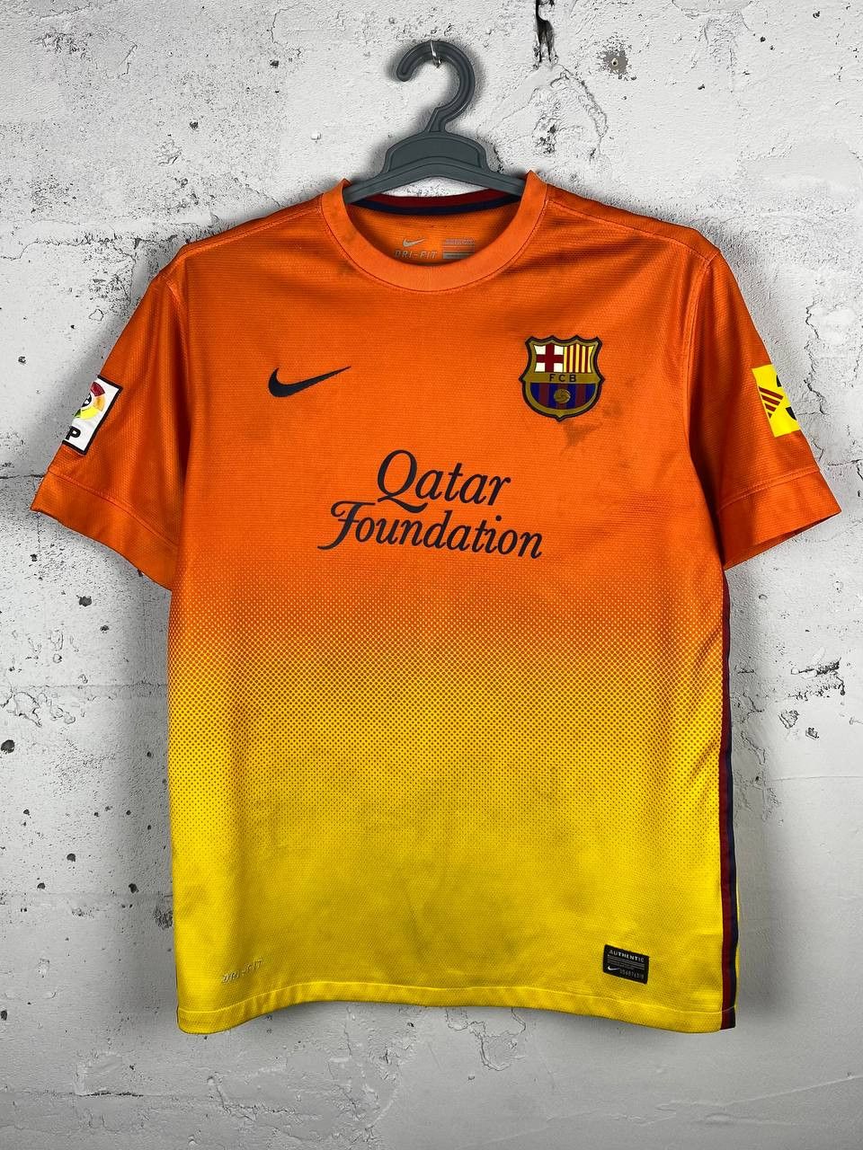 Nike Nike Barcelona 2012 2013 Away Football Shirt Soccer Jersey Size US L / EU 52-54 / 3 - 2 Thumbnail