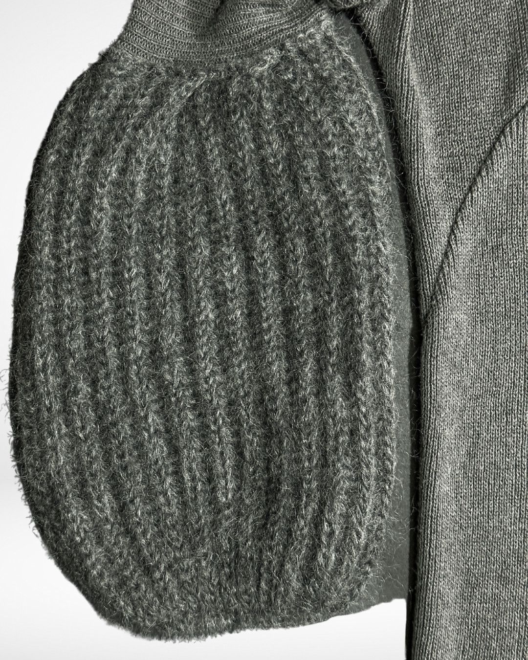 Miu Miu FW06 Balloon Sleeves Mohair Knit Sweater Size M / US 6-8 / IT 42-44 - 4 Thumbnail