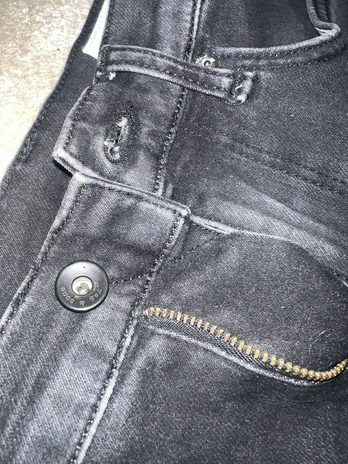 Rag & Bone Rag & Bone Black Jeans Size US 28 / EU 44 - 3 Thumbnail