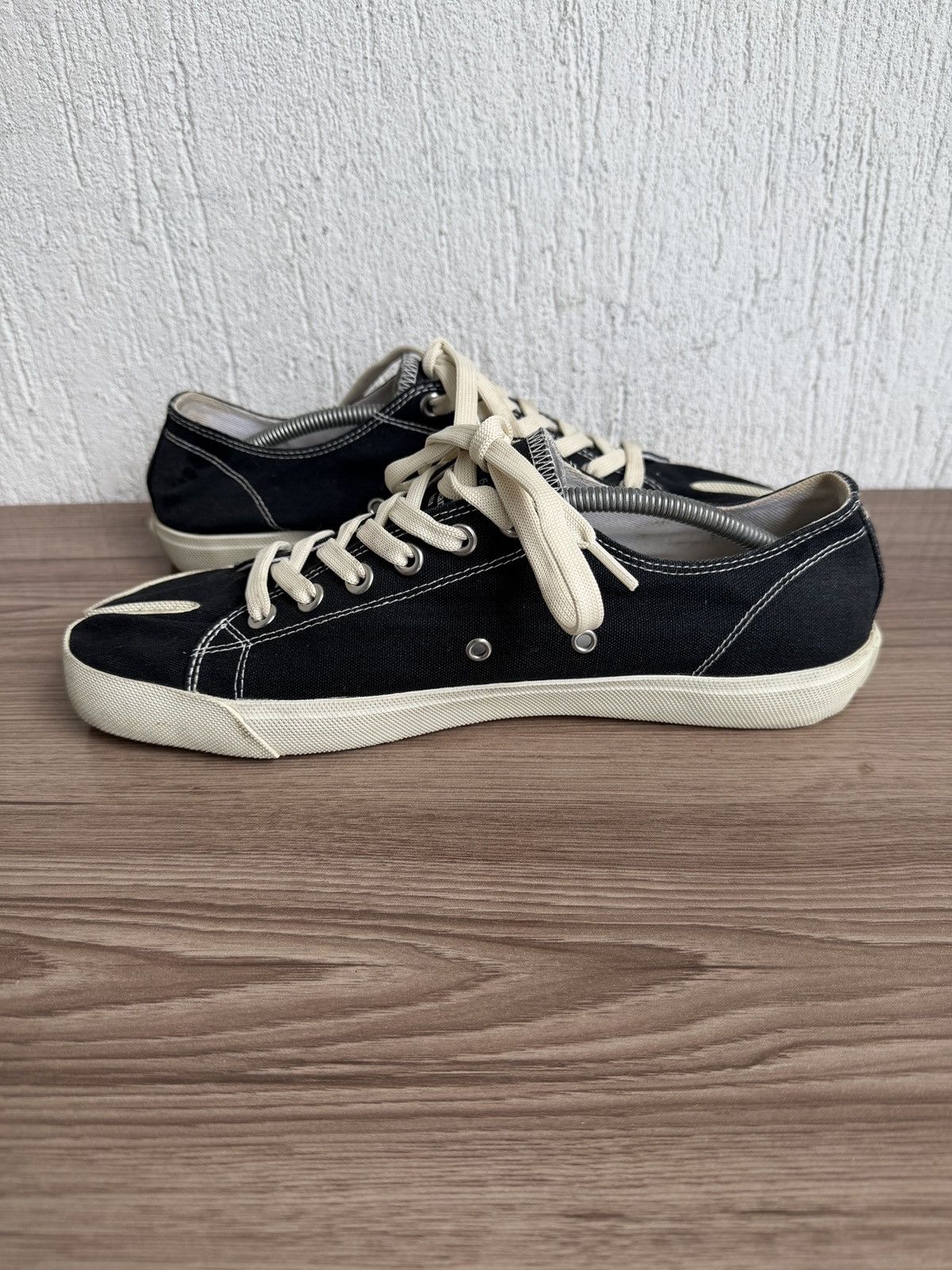Maison Margiela Tabi canvas sneakers Size US 10.5 / EU 43-44 - 14 Thumbnail
