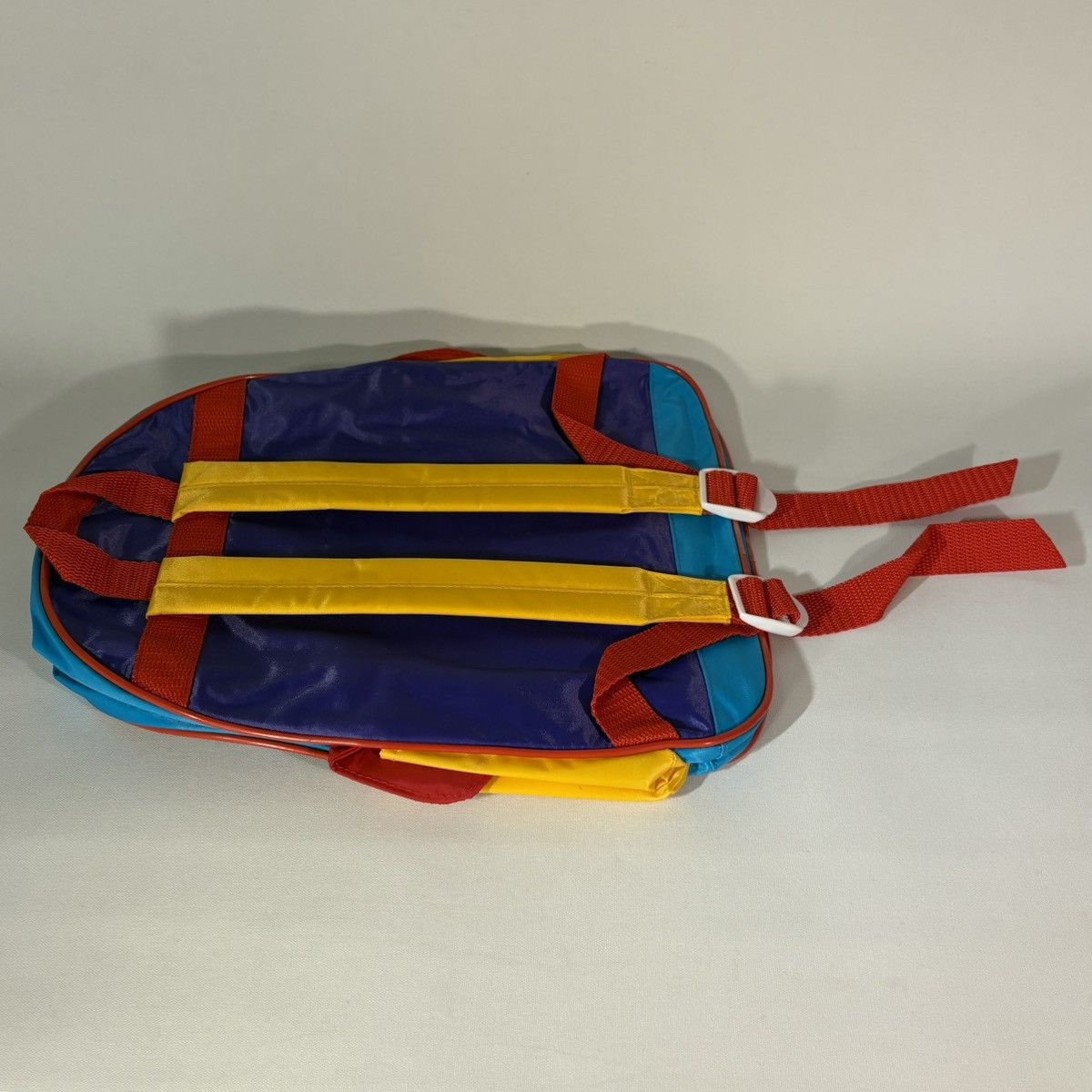 Vintage Vintage 90s Mr. Men Mr. Funny Kidz Biz Purple Green Backpack Size ONE SIZE - 17 Thumbnail