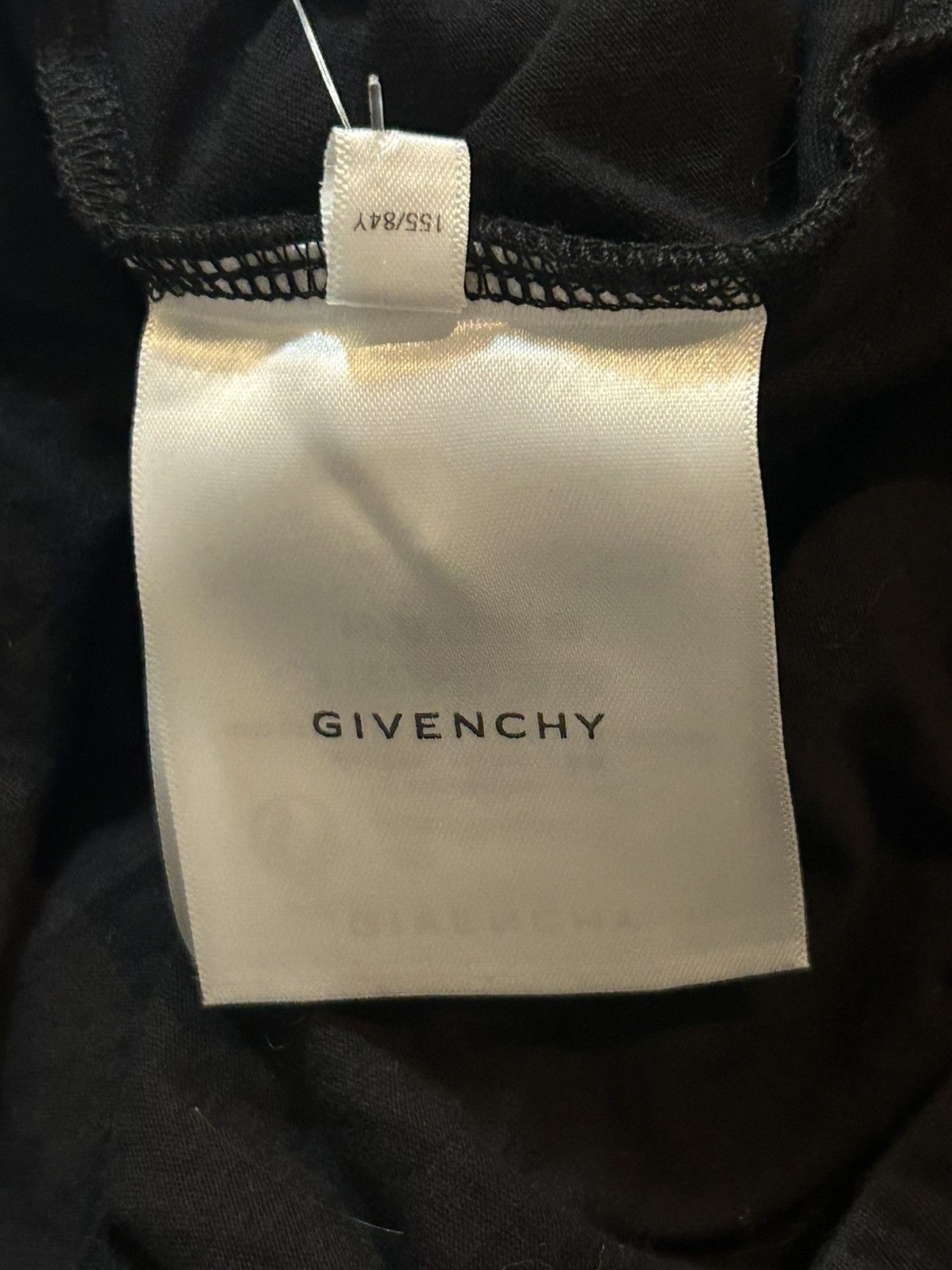 Givenchy NWT! SS24 Drape Crossover V-Neck Tee Size US XS / EU 42 / 0 - 9 Thumbnail