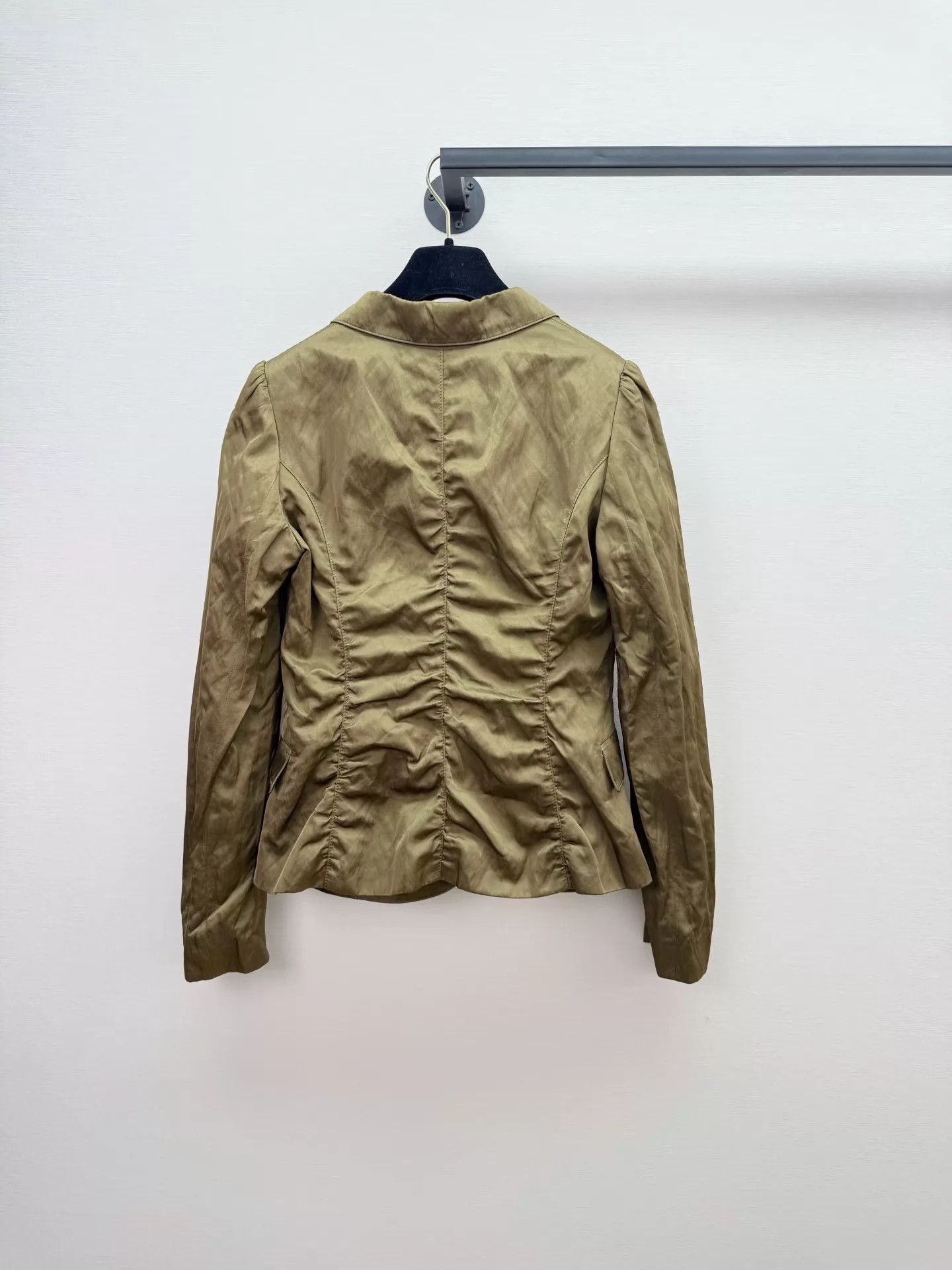 Burberry Burberry Pleated Suit Jacket UK6 Authentic Worn 2x Size XS / US 0-2 / IT 36-38 - 3 Thumbnail
