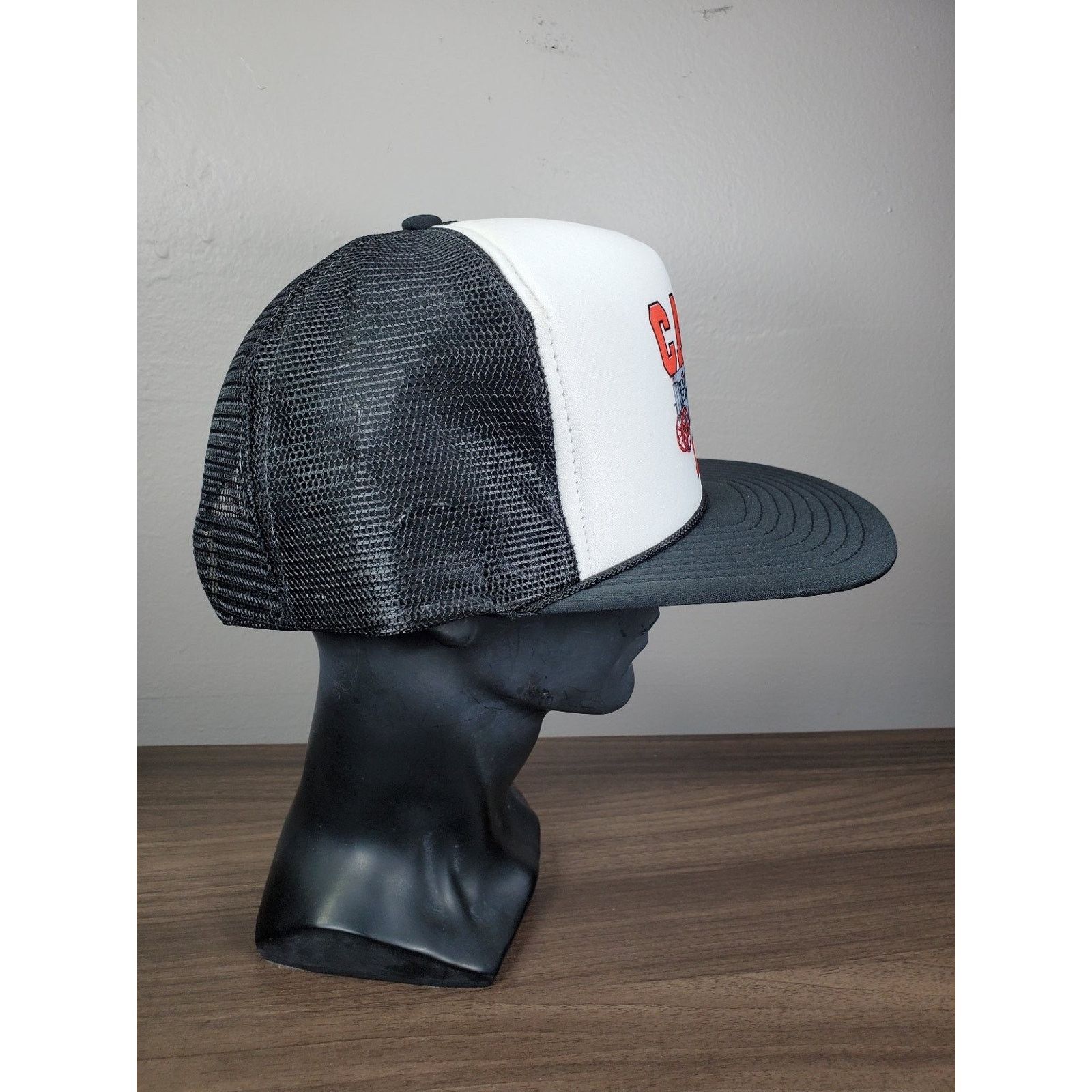 Nissan × Vintage Case L Tractor Snapback Cap Trucker Hat Antique Farming Size ONE SIZE - 6 Thumbnail