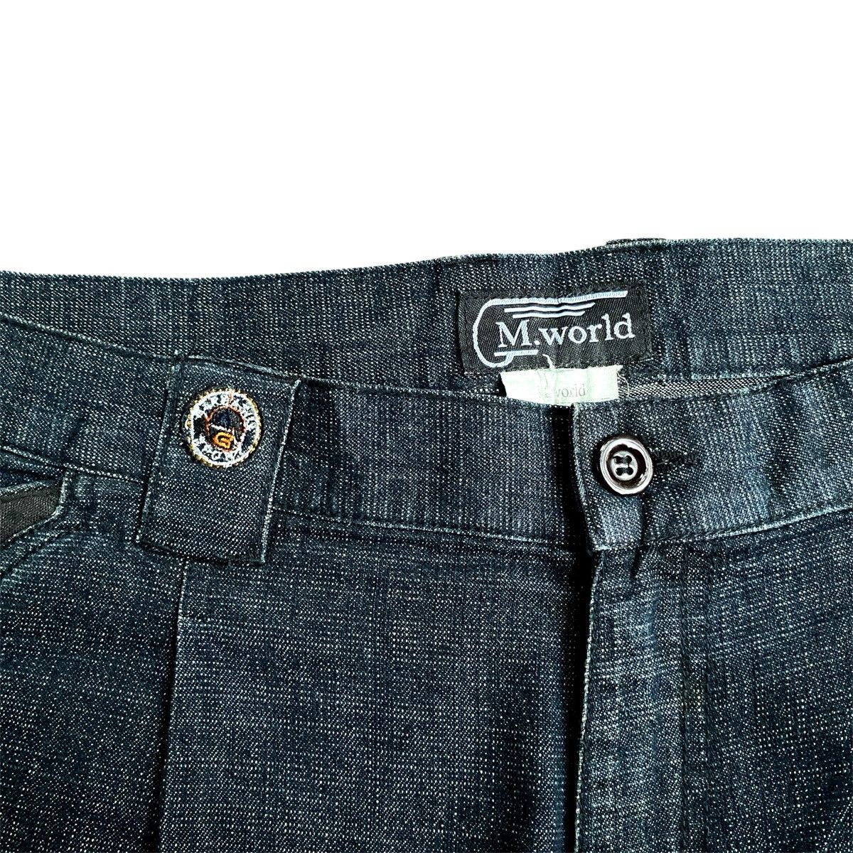 JNCO × Southpole × Vintage Crazy Vintage 2000s MWord Y2K Wide Jeans Baggy Pants Size US 34 / EU 50 - 6 Thumbnail
