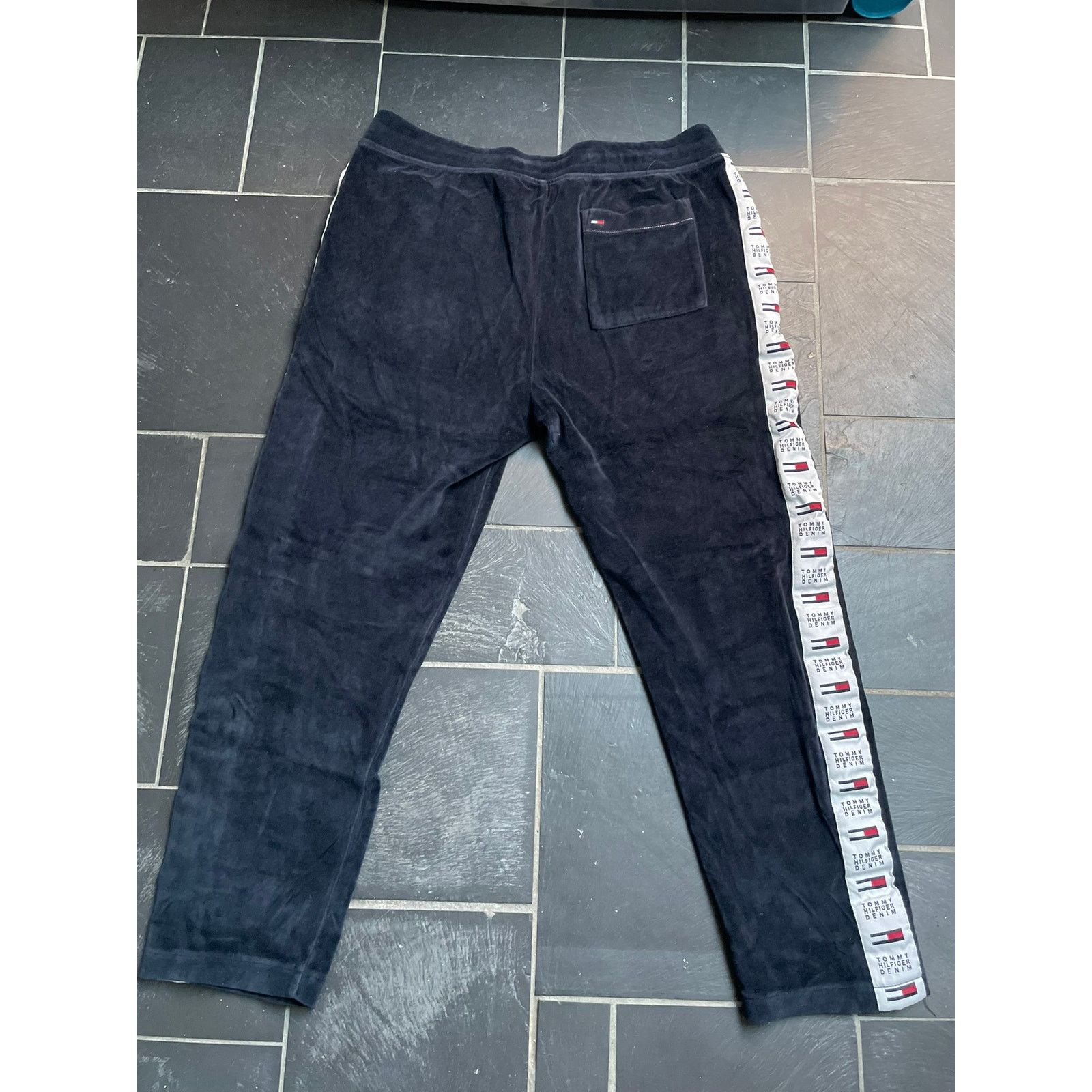 Tommy Hilfiger Tommy Hilfiger Velour Sweatapants Medium Size US 32 / EU 48 - 3 Thumbnail
