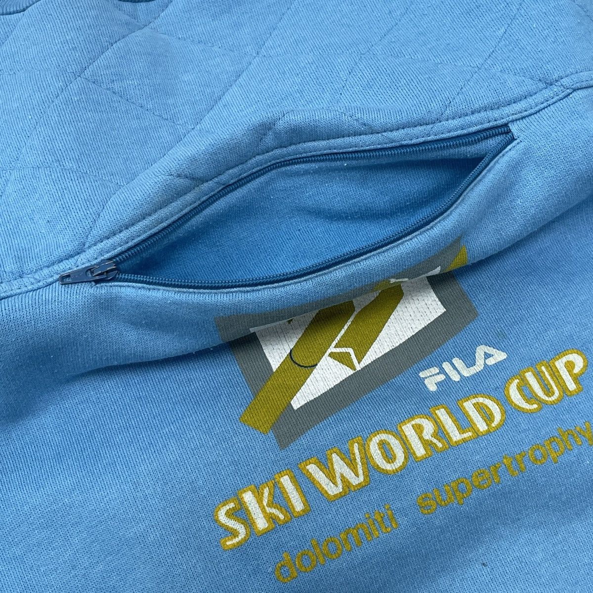 Fila × Vintage Vintage Fila Ski World Cup Dolomtiti Supertrophy Sweatshirt Size US L / EU 52-54 / 3 - 15 Thumbnail