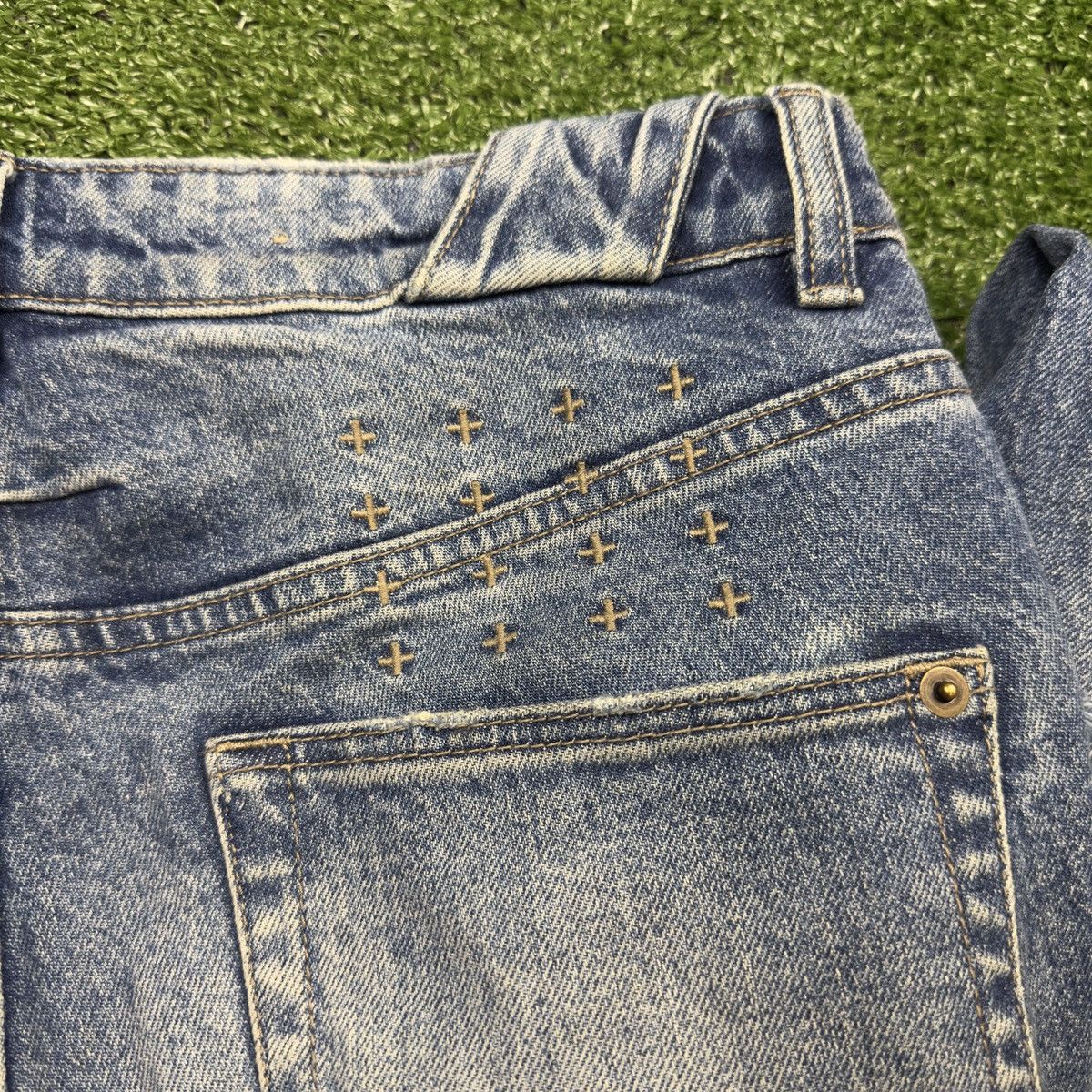 Ksubi Ksubi Chitch Nostalgia Trashed Jeans Size US 33 - 6 Thumbnail