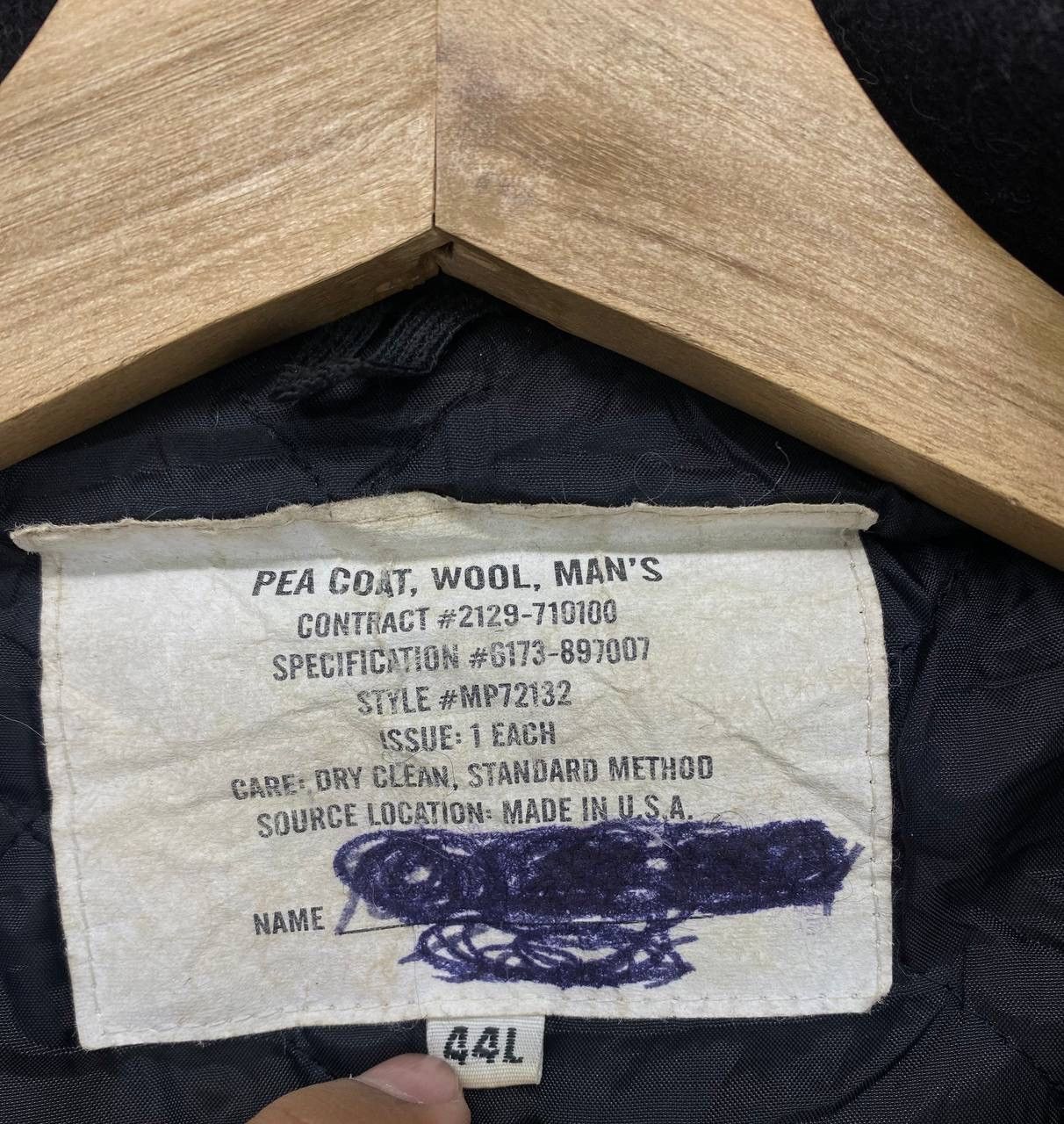 Fidelity Vintage Fidelity Made In Usa Heavy Coat Wool Jacket Size US L / EU 52-54 / 3 - 8 Thumbnail